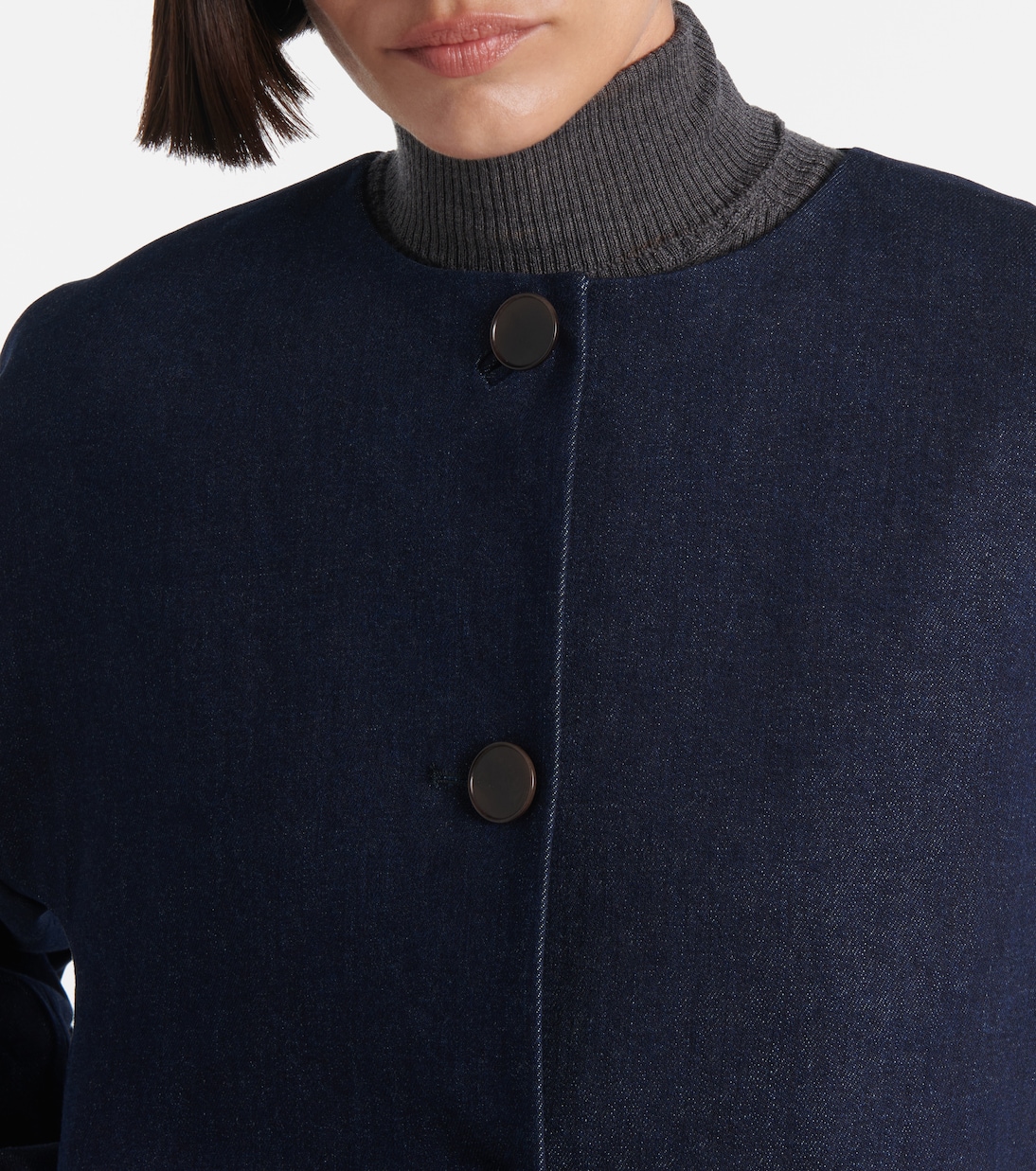 Dev cropped denim jacket | Fforme