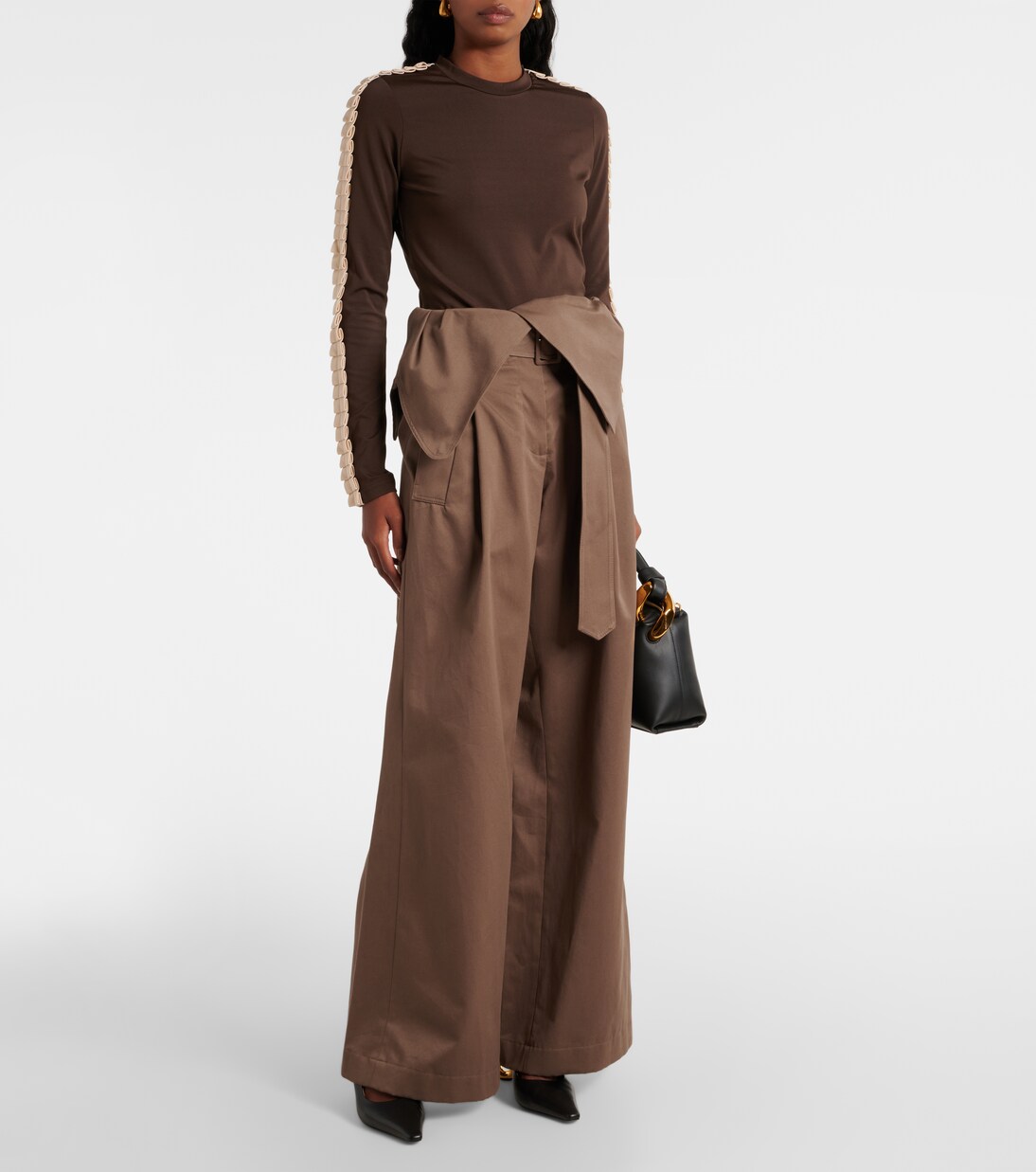 Weite Hose aus Baumwoll-Twill | JW Anderson