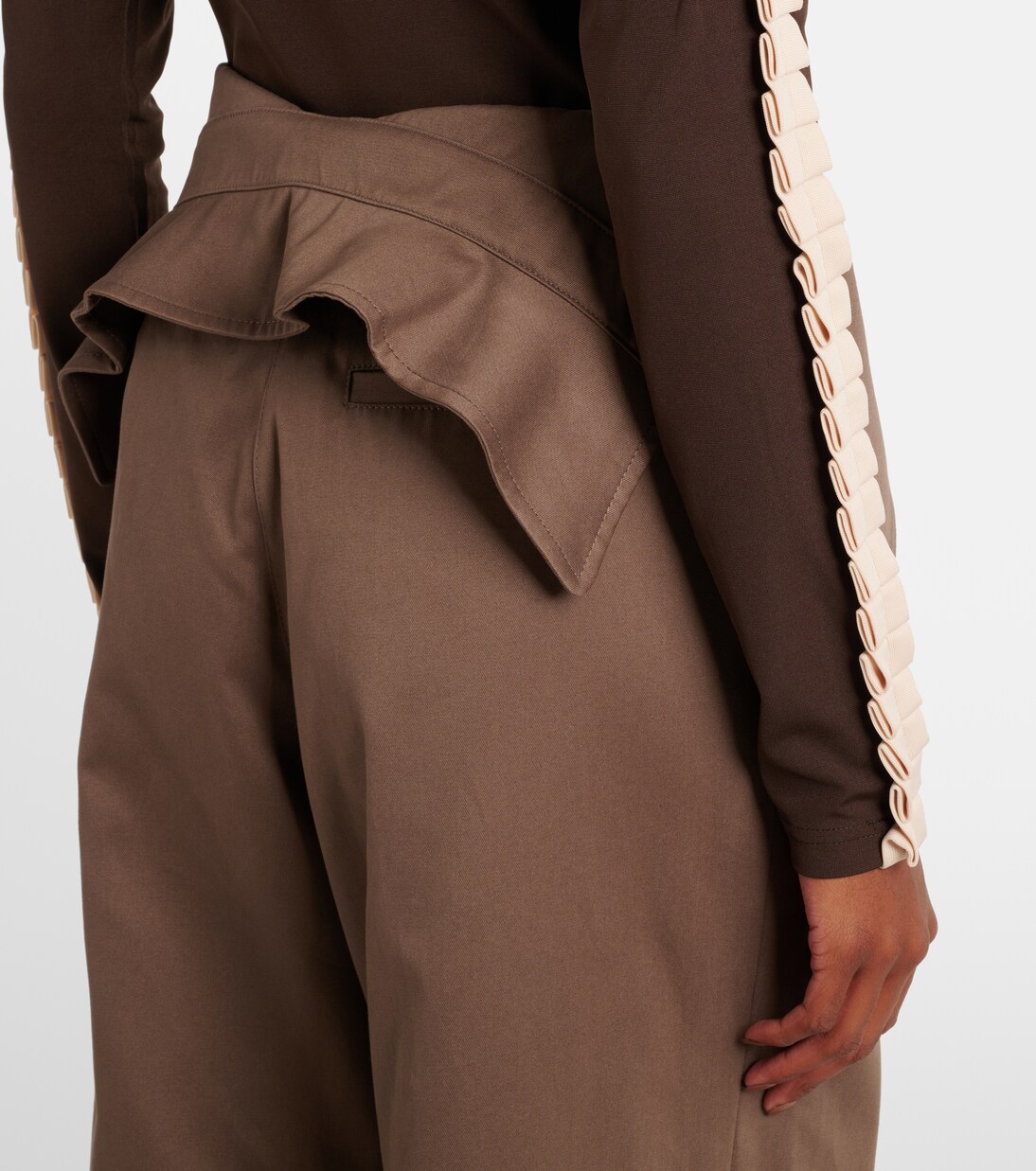 Weite Hose aus Baumwoll-Twill | JW Anderson