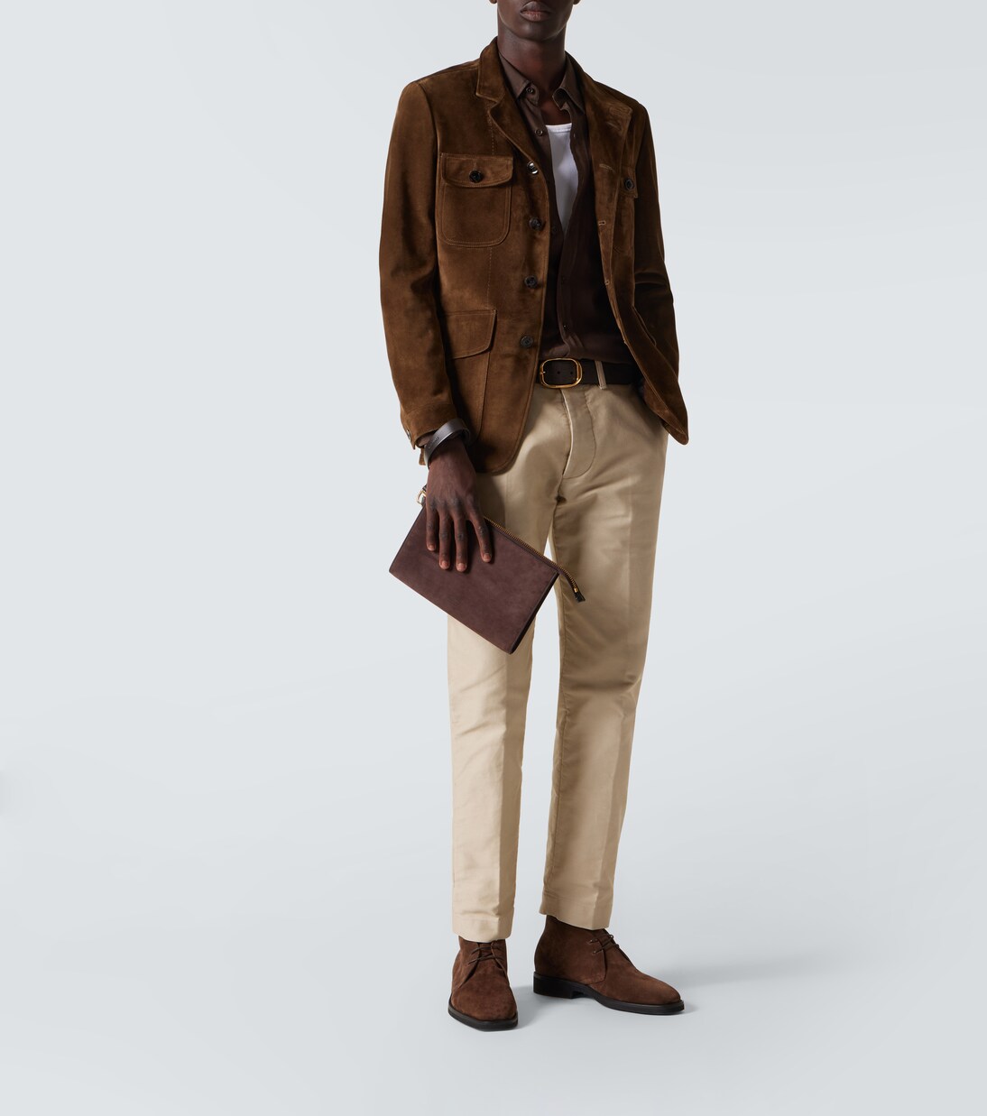 Suede desert boots | Tom Ford