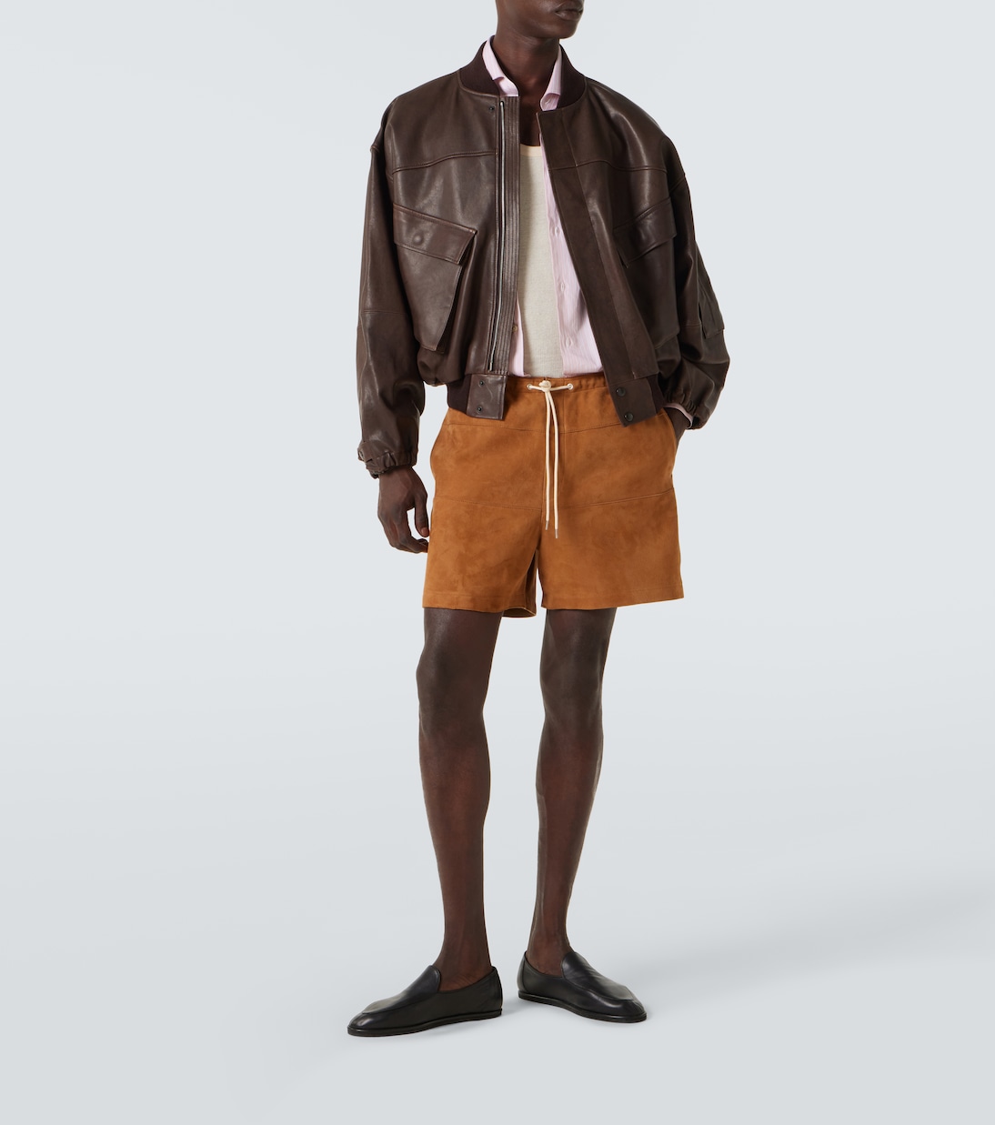 Leather loafers | Auralee