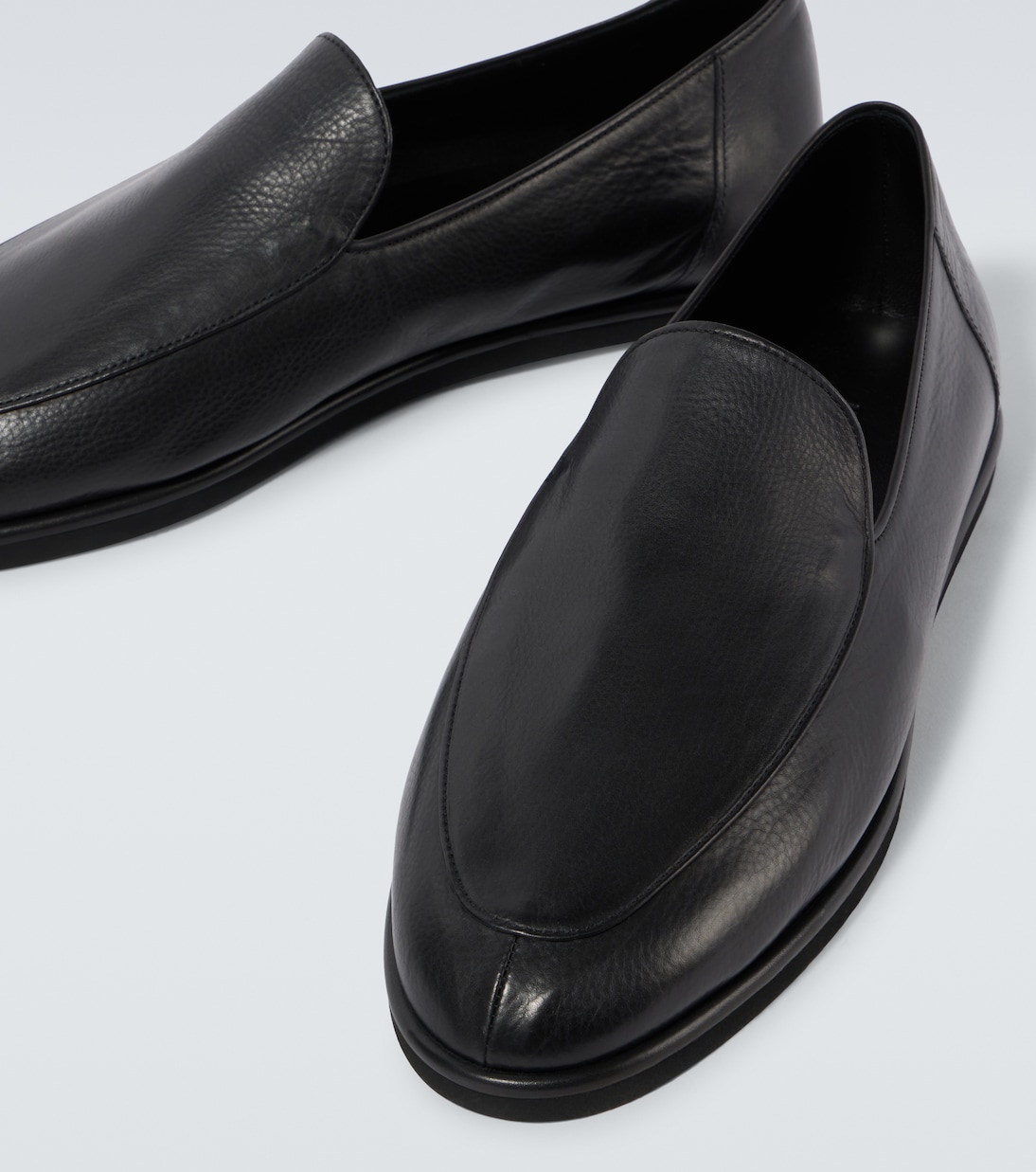 Leather loafers | Auralee