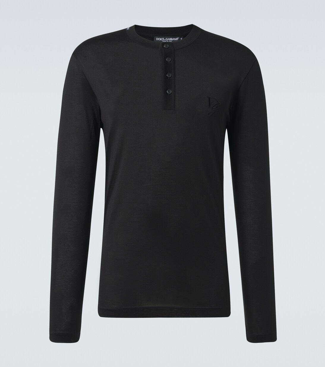 Henley-Top aus Seide | Dolce&Gabbana