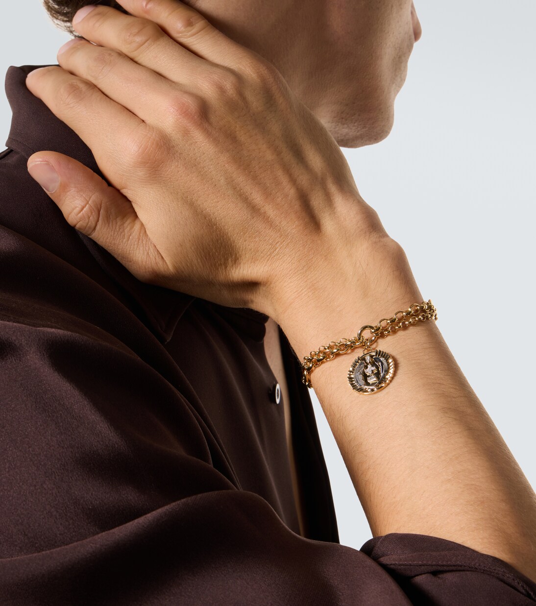 Vivacity 18kt gold bracelet with diamonds | FoundRae