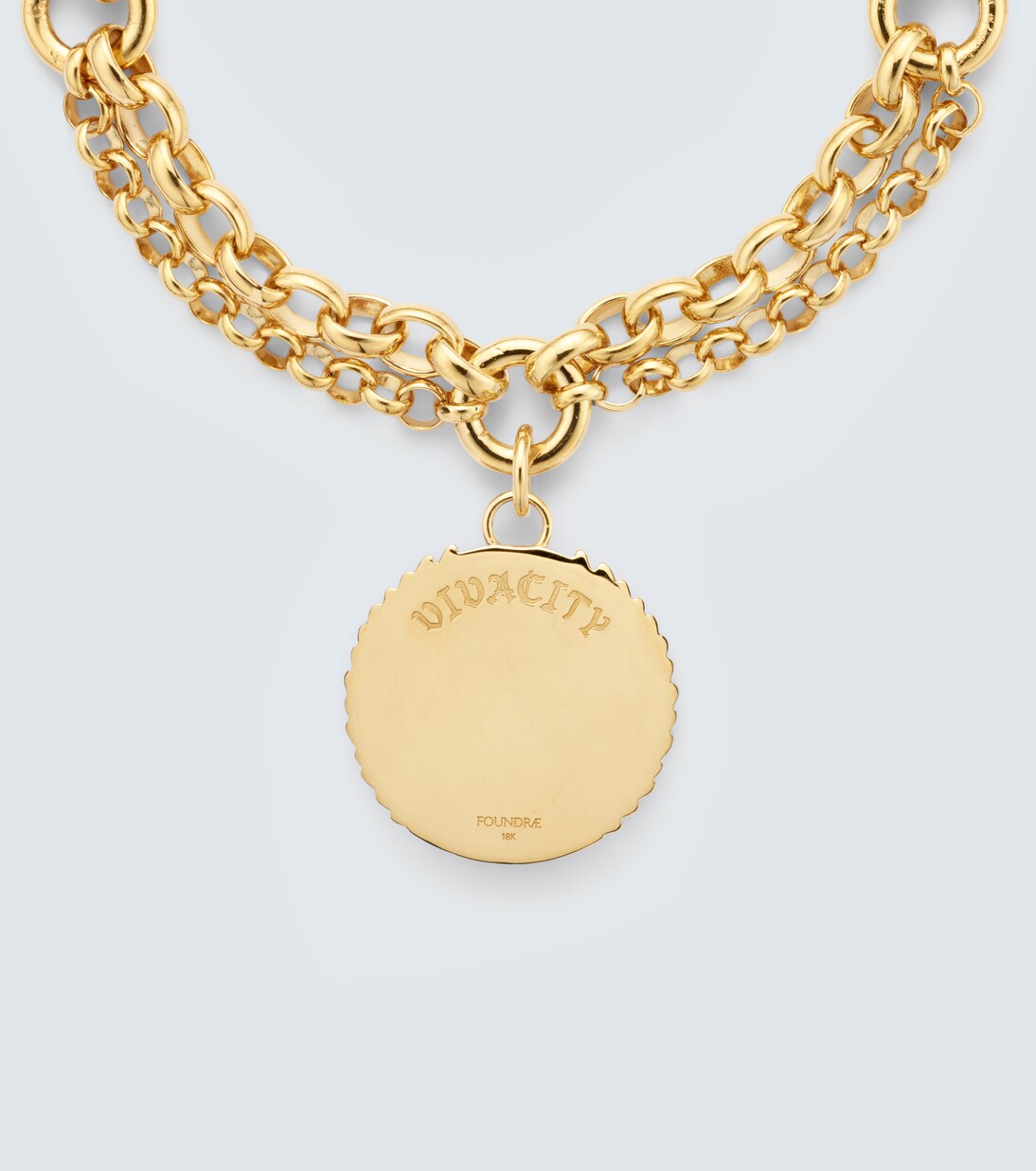 Vivacity 18kt gold bracelet with diamonds | FoundRae