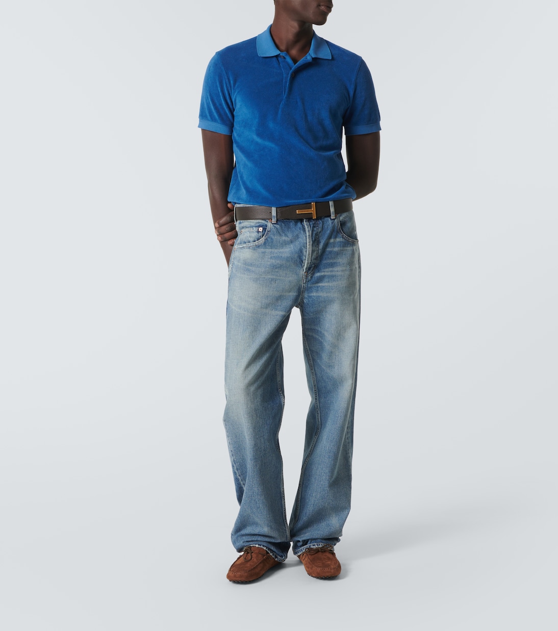 Mokassins Rod aus Veloursleder | Tom Ford