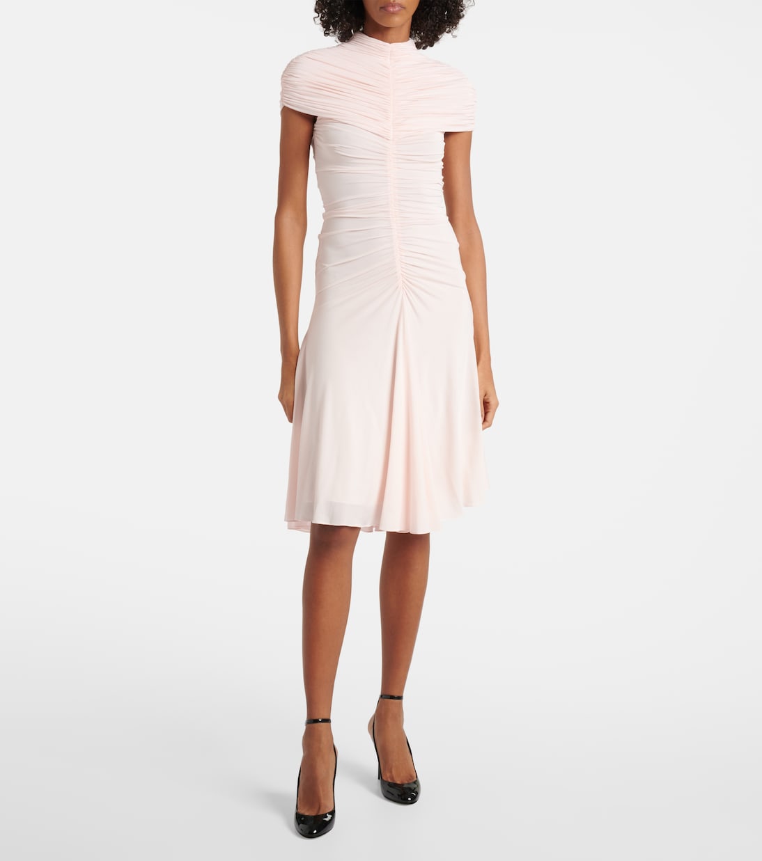 Robe midi froncée | Alaïa