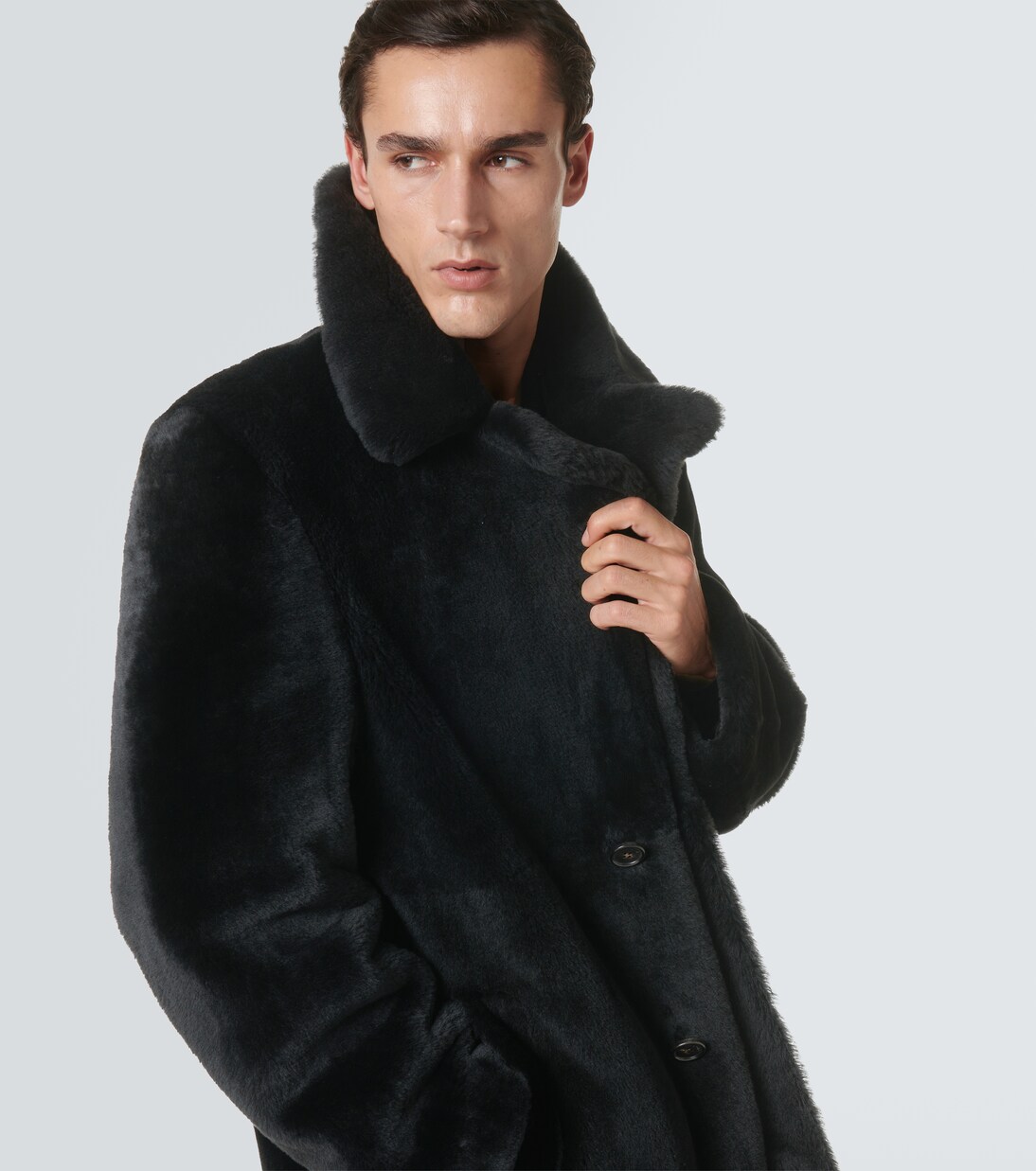 Emiliano shearling coat | Loro Piana