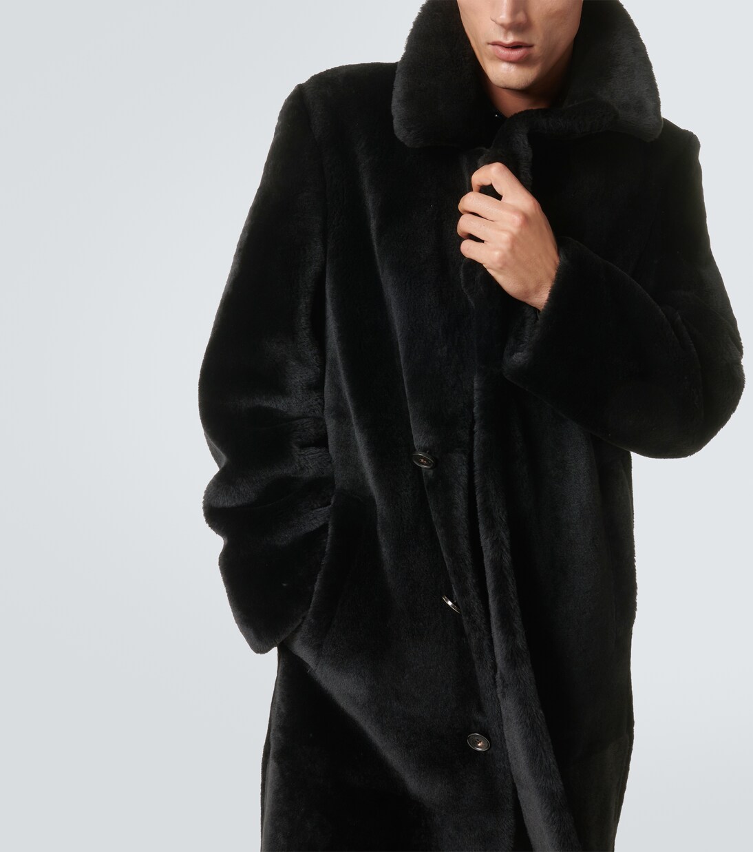 Emiliano shearling coat | Loro Piana