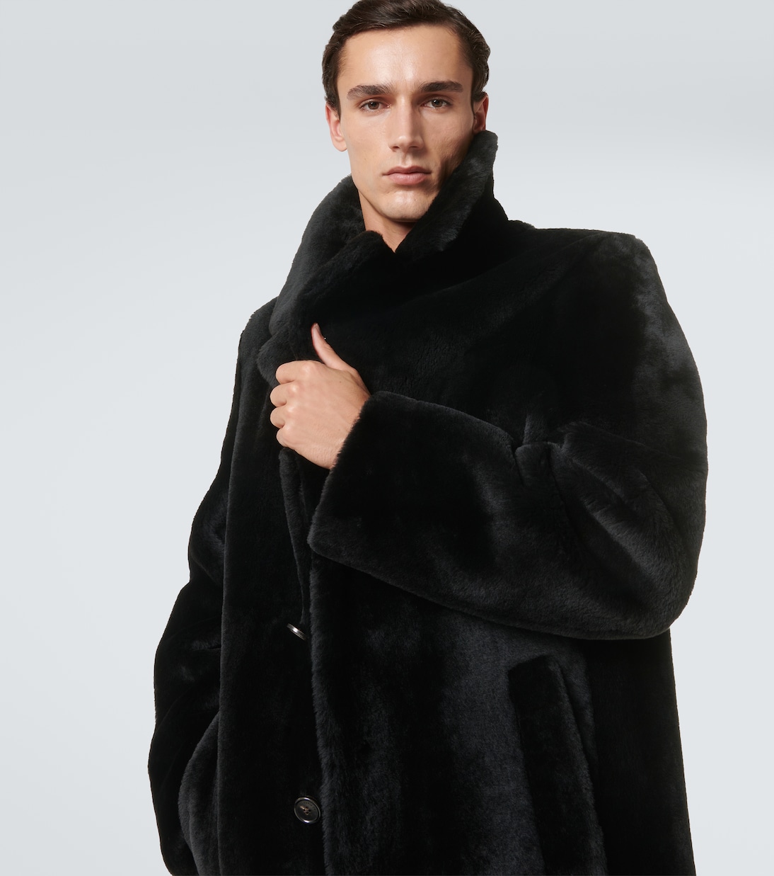 Emiliano shearling coat | Loro Piana
