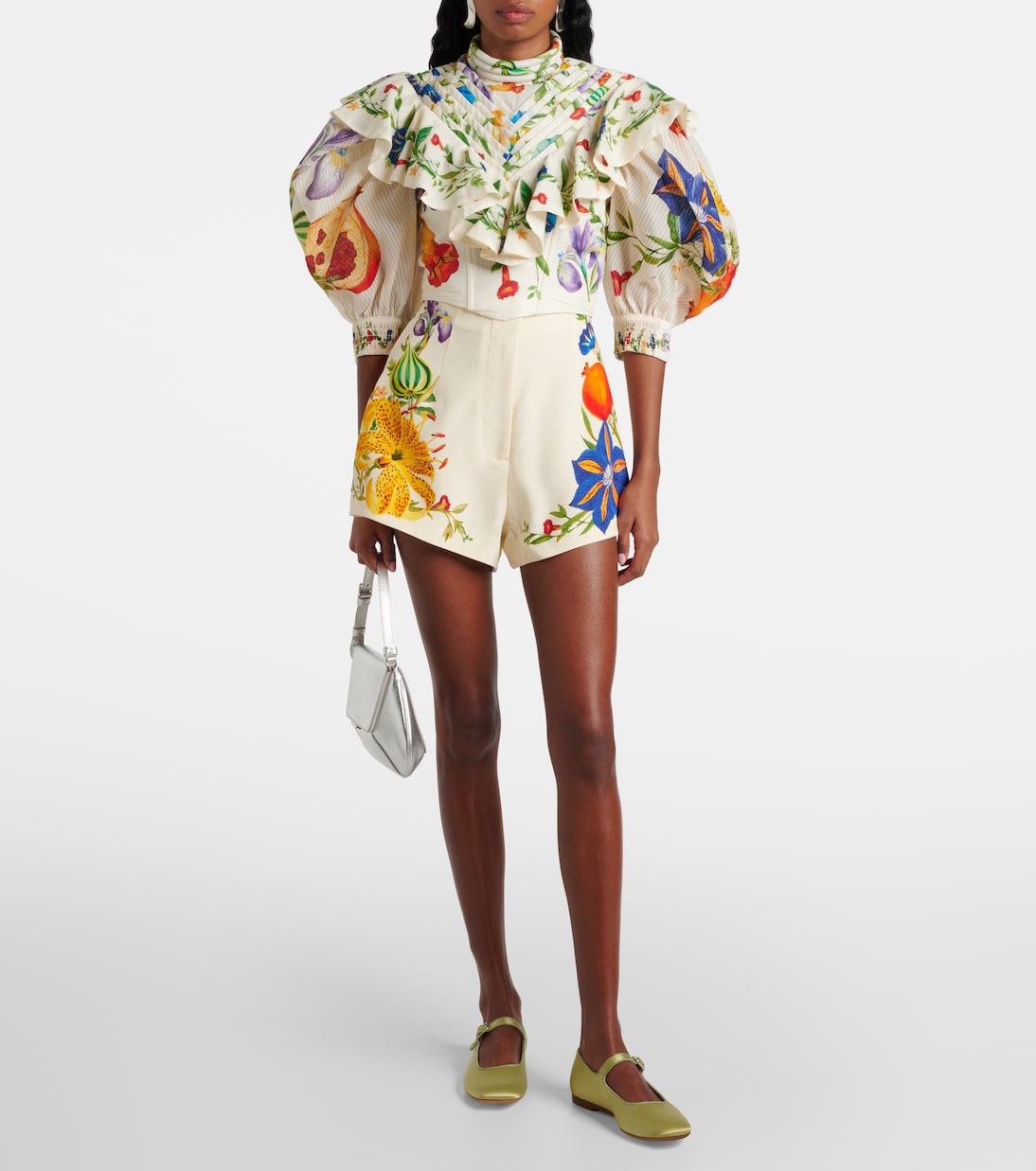 Classic satin Mary Jane flats | Le Monde Béryl