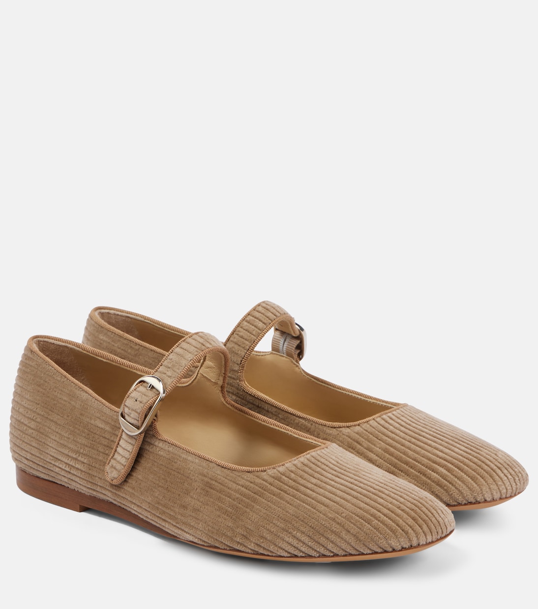 Corduroy Mary Jane flats | Le Monde Béryl