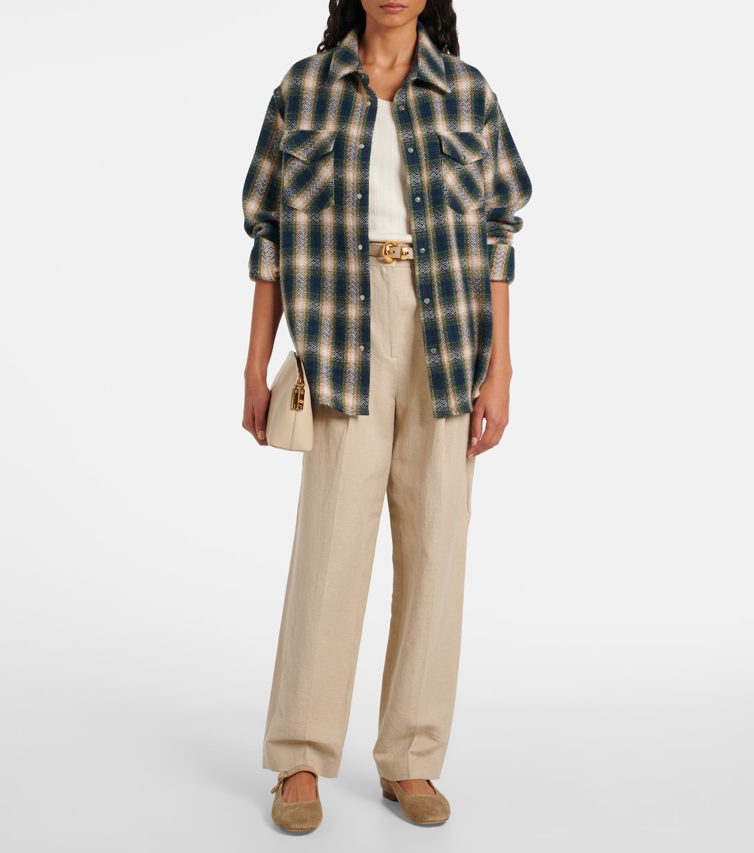 Corduroy Mary Jane flats | Le Monde Béryl