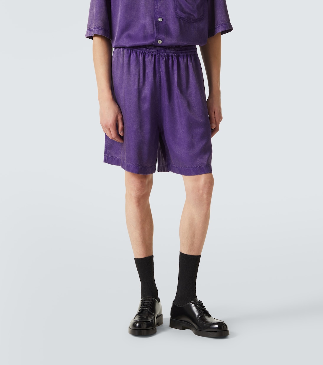 斜纹布短裤 | Acne Studios