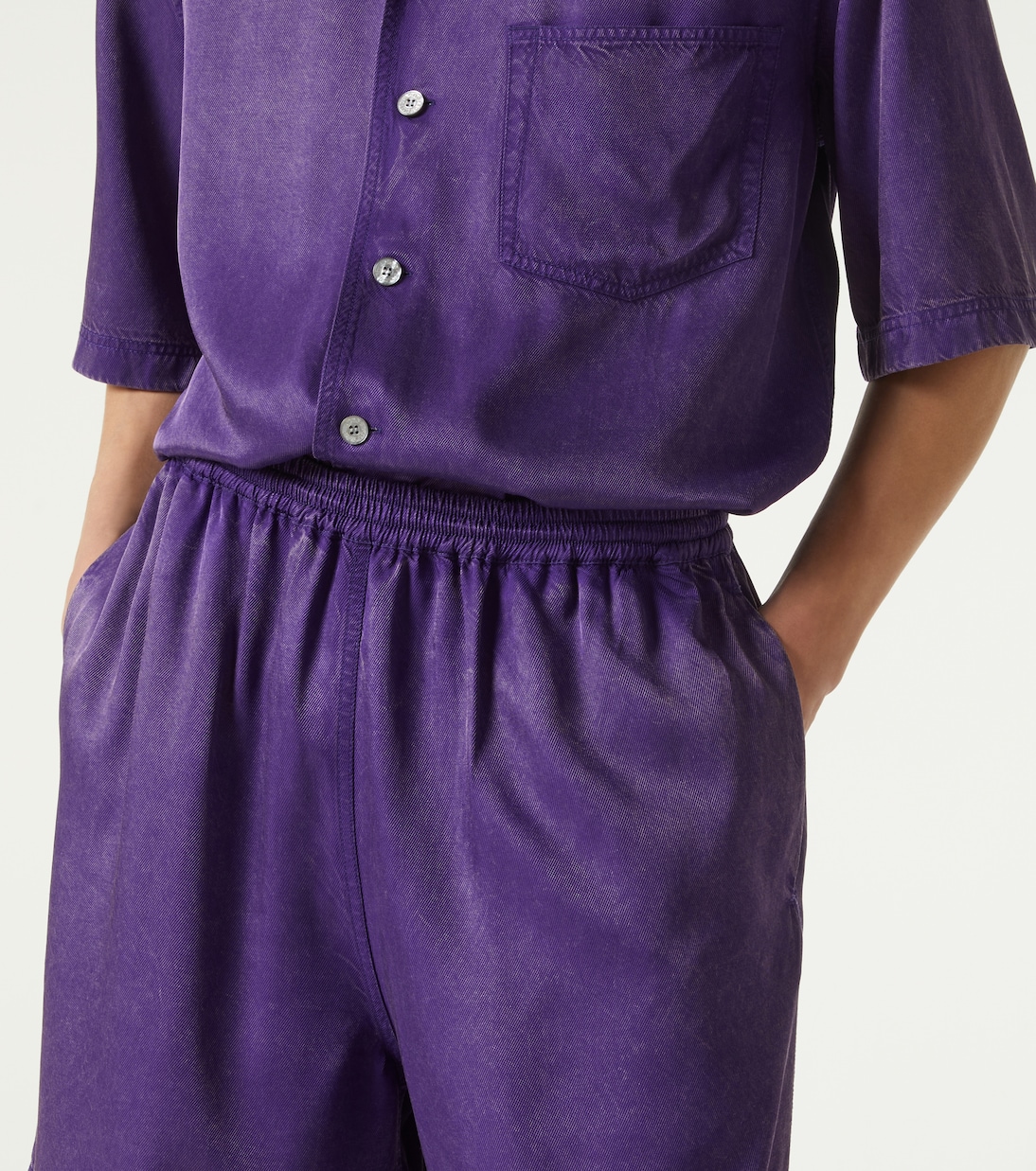 斜纹布短裤 | Acne Studios