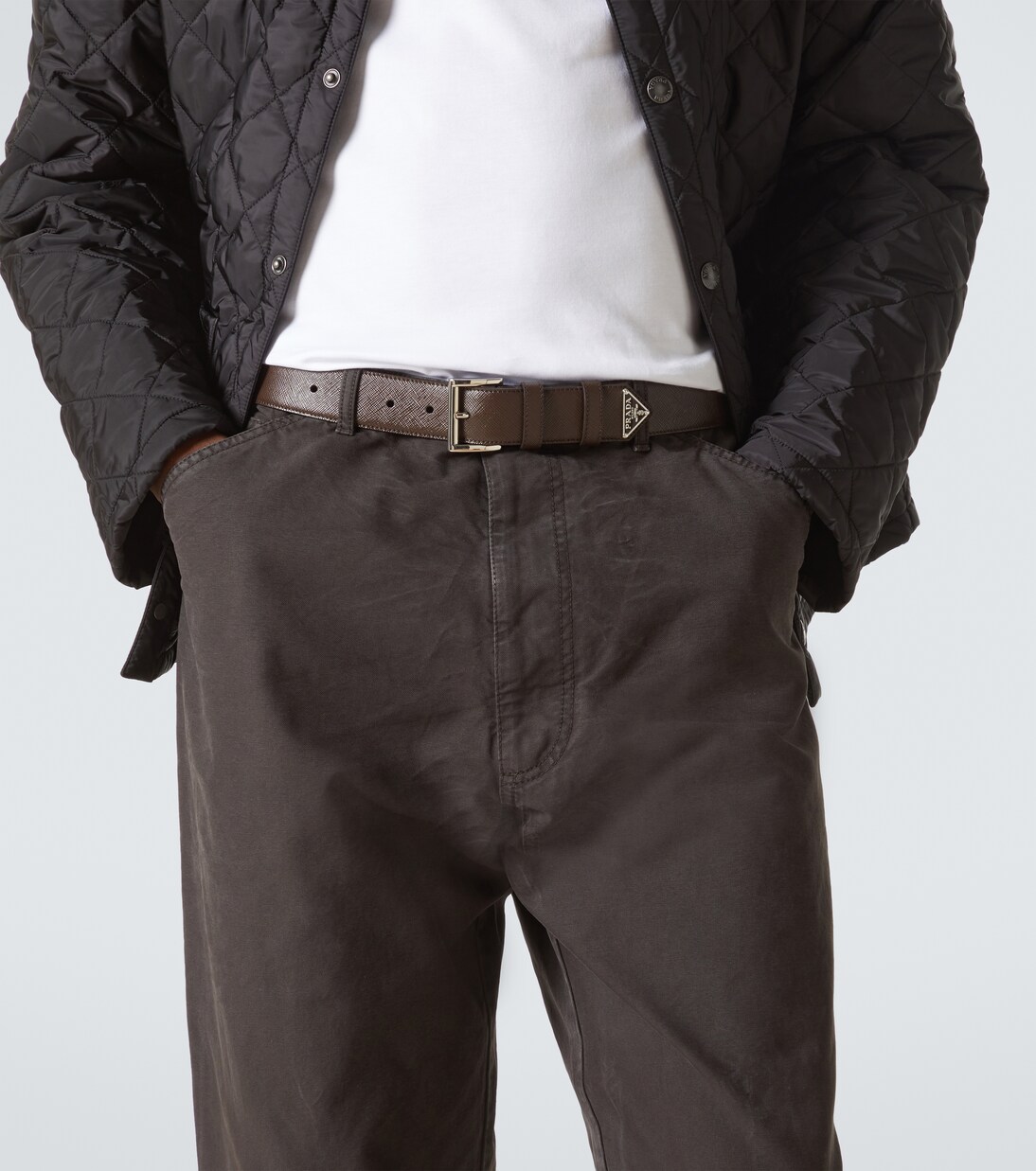 Gürtel aus Saffiano-Leder | Prada