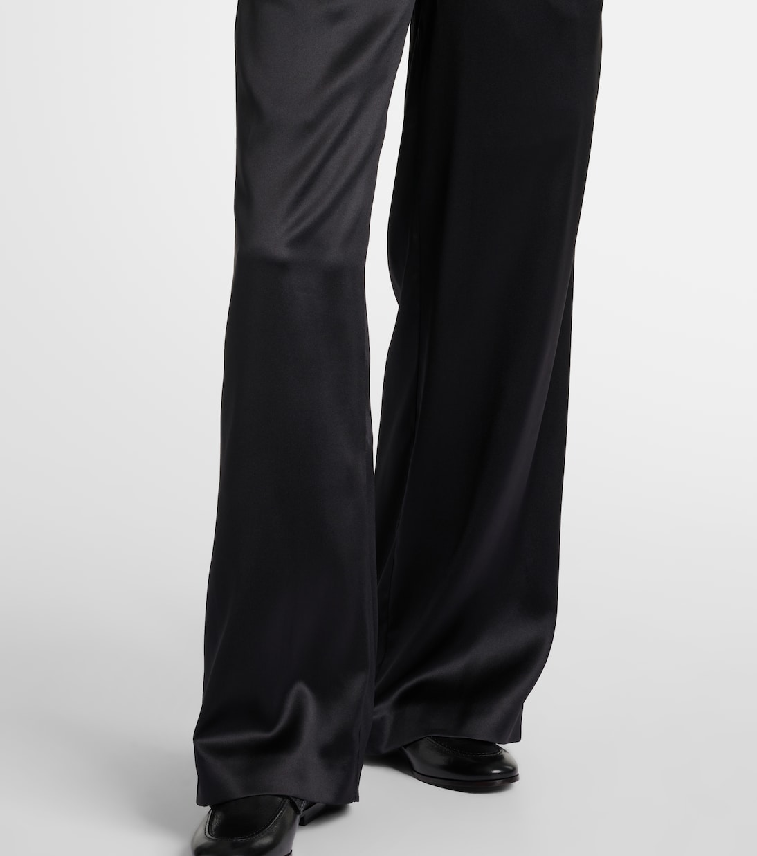 Silk-blend wide-leg pants | Brunello Cucinelli