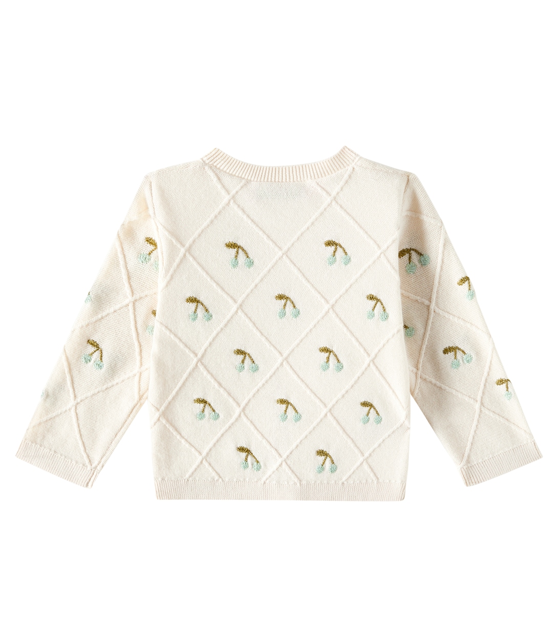 Baby Fayana embroidered cotton cardigan | Bonpoint
