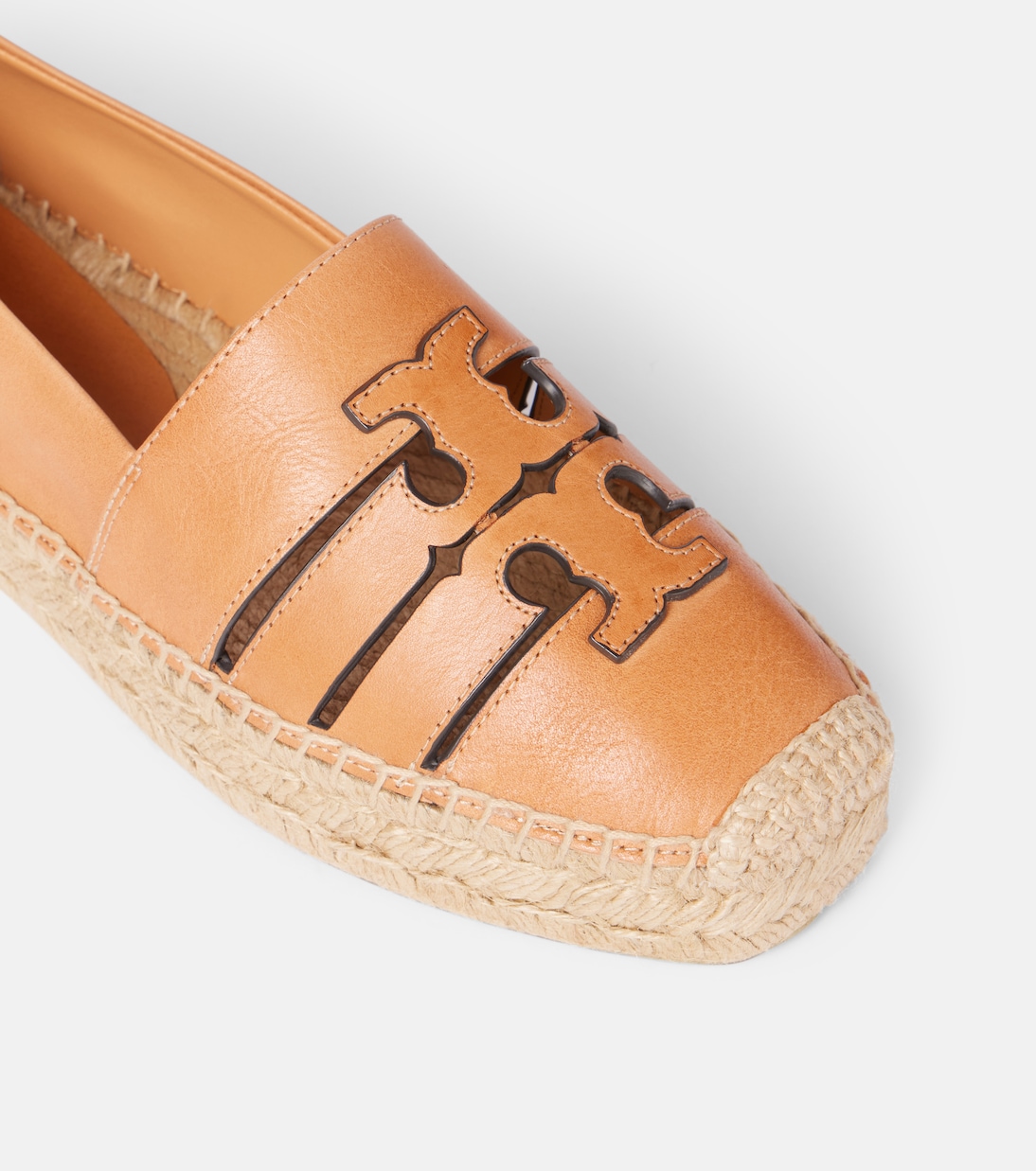Ines leather platform espadrilles | Tory Burch