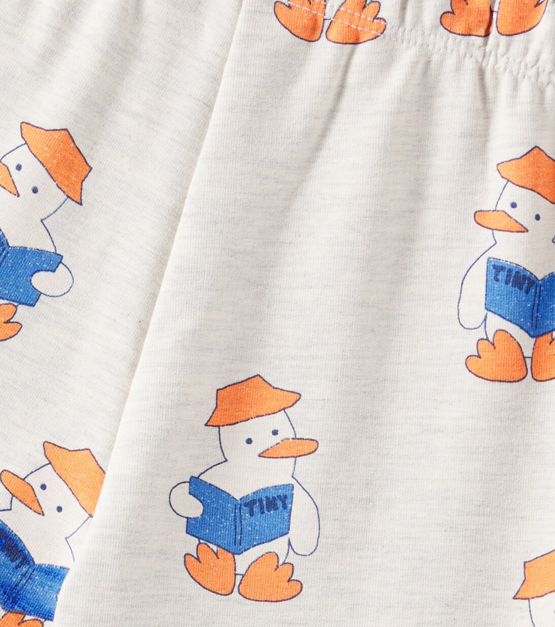 Baby printed cotton-blend straight pants | Tinycottons