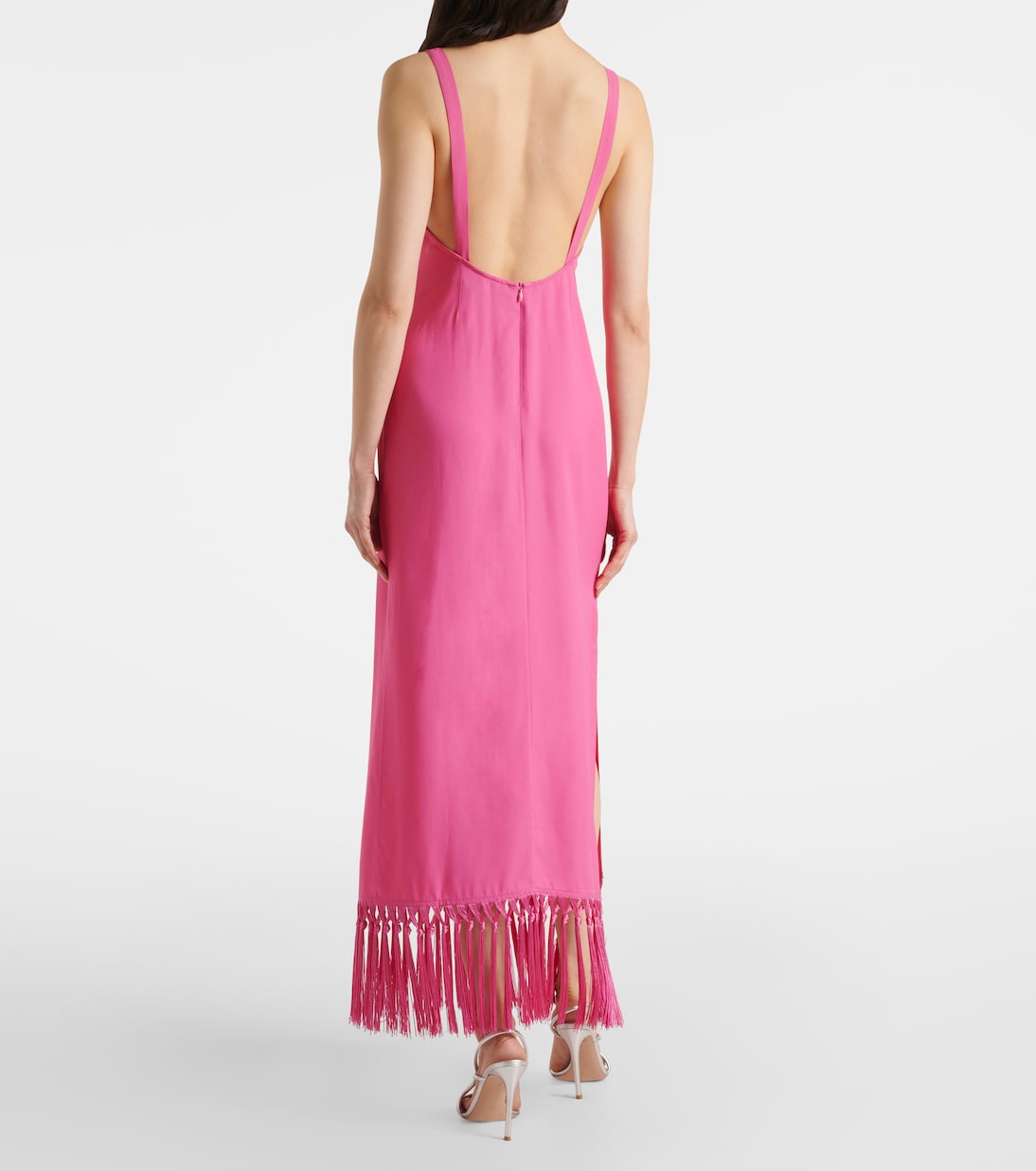 Palermo fringed maxi dress | Taller Marmo