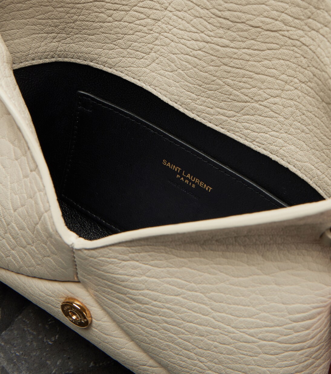 Clutch Cassandre aus Leder | Saint Laurent