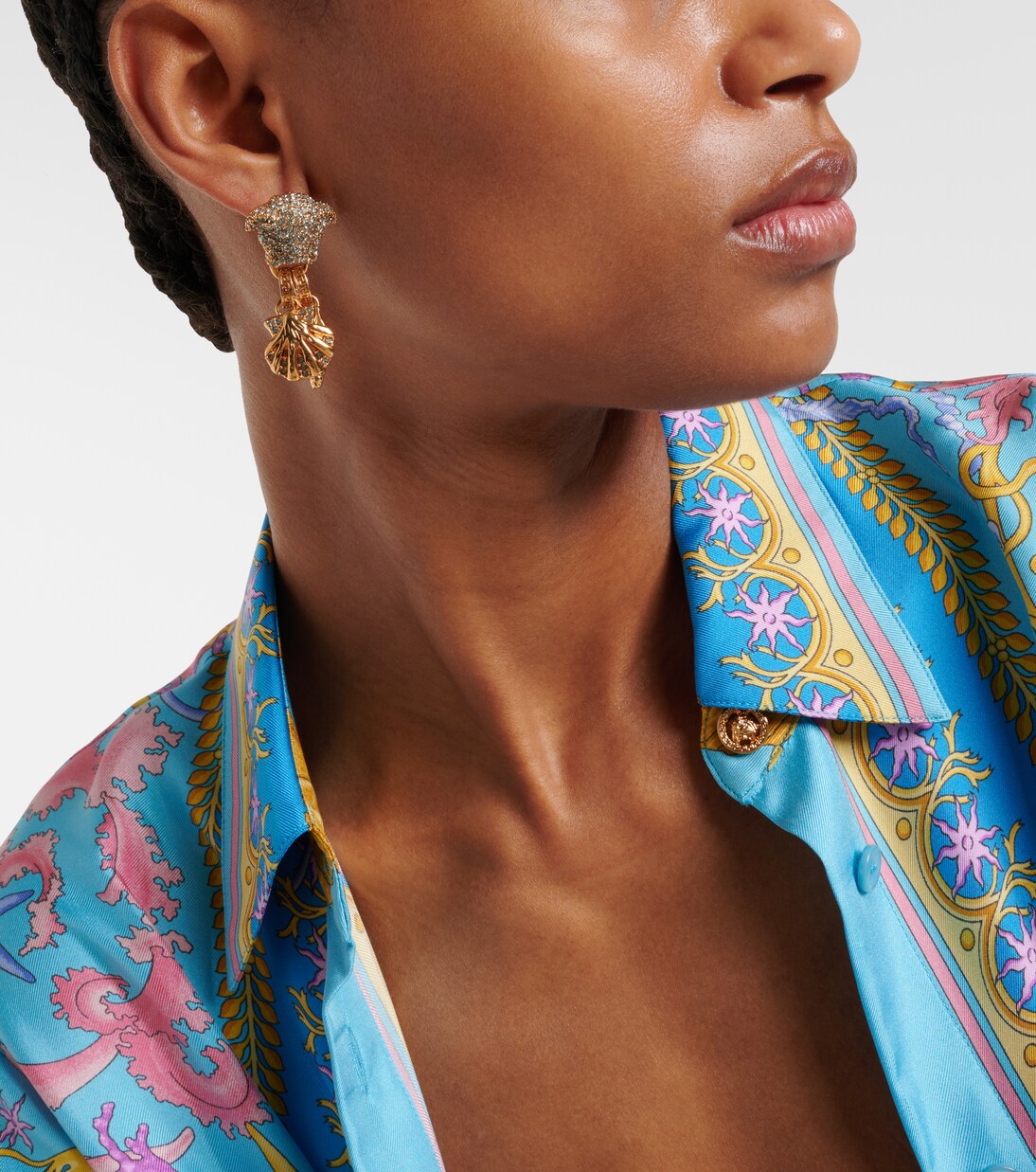 Boucles d’oreilles La Medusa à ornements | Versace