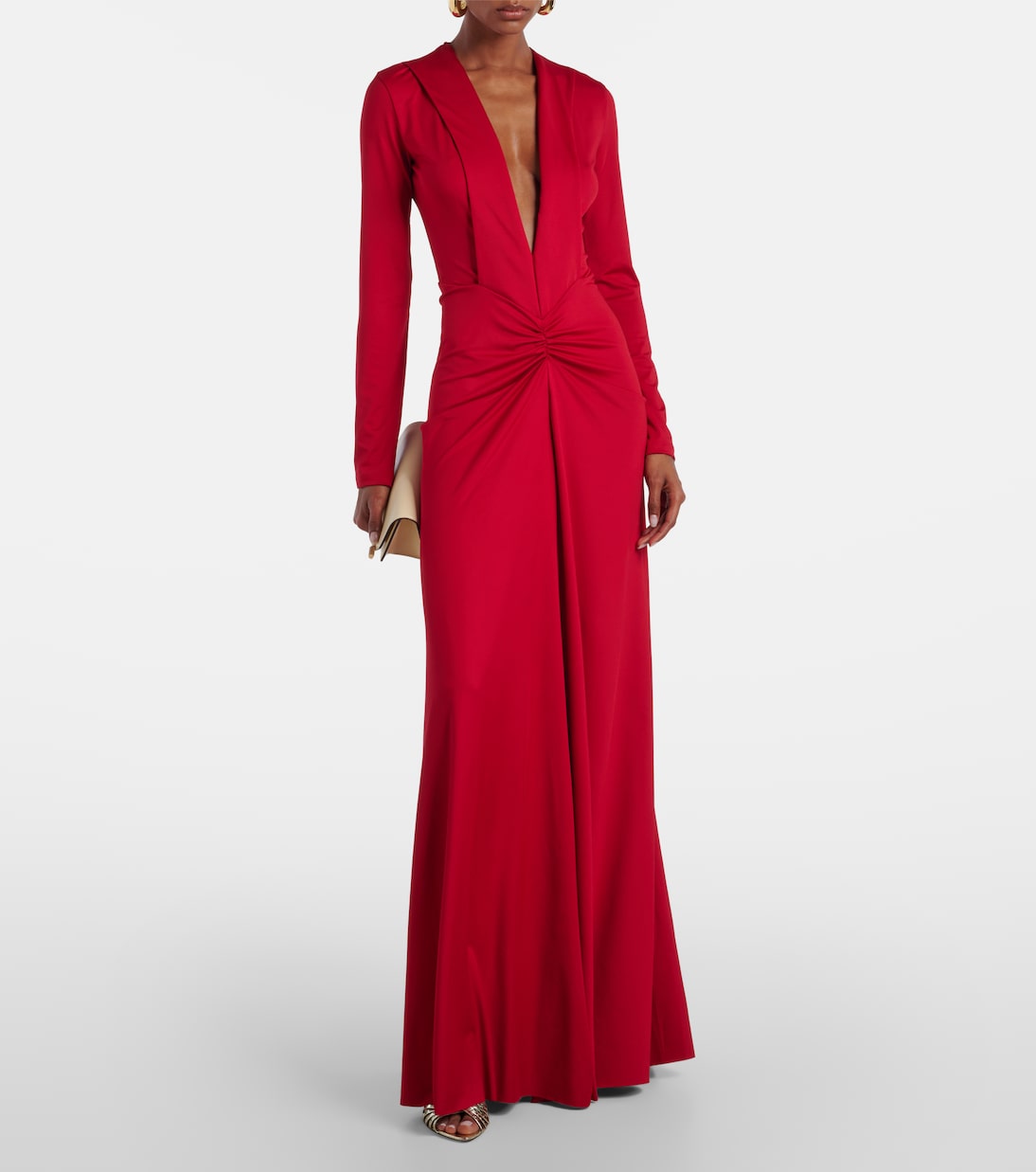 فستان سهرة بزمزمة | Victoria Beckham