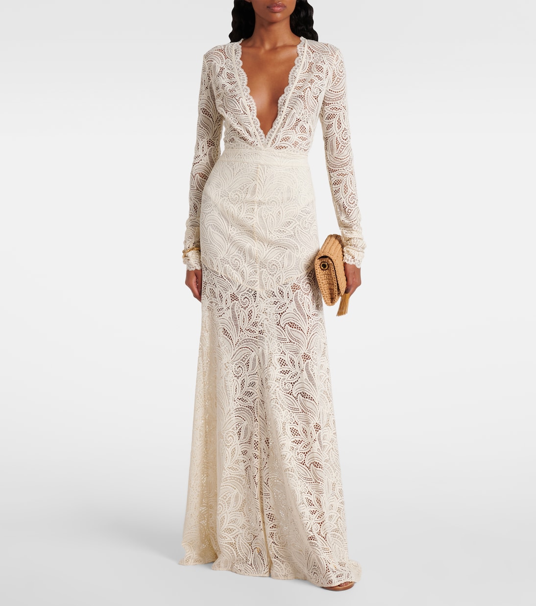 Maxirock Juniper aus Spitze | Alexandra Miro