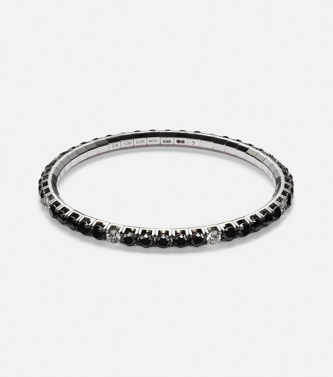 18kt white gold tennis bracelet with diamonds | Bucherer Fine Jewellery