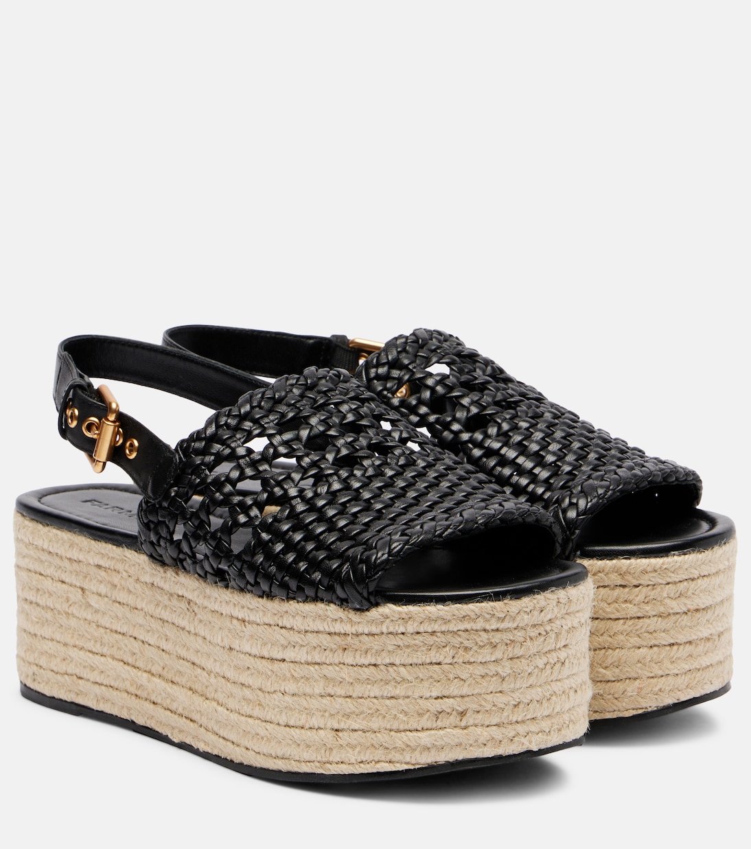 Sandali espadrillas in pelle intrecciata | Farm Rio