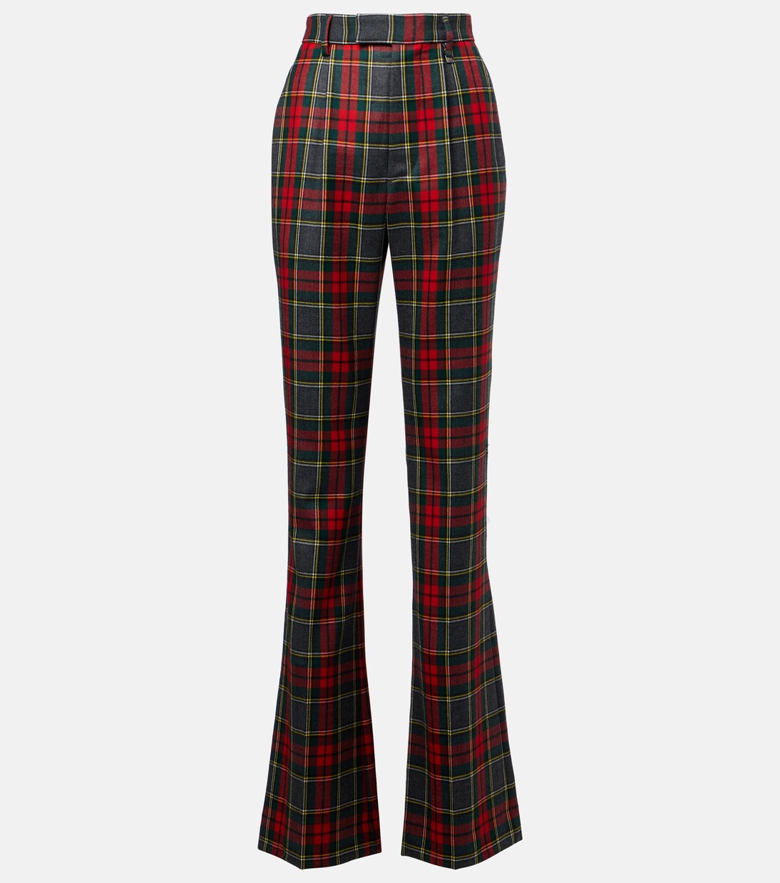 Pantalones anchos Ray de lana virgen a cuadros | Vivienne Westwood