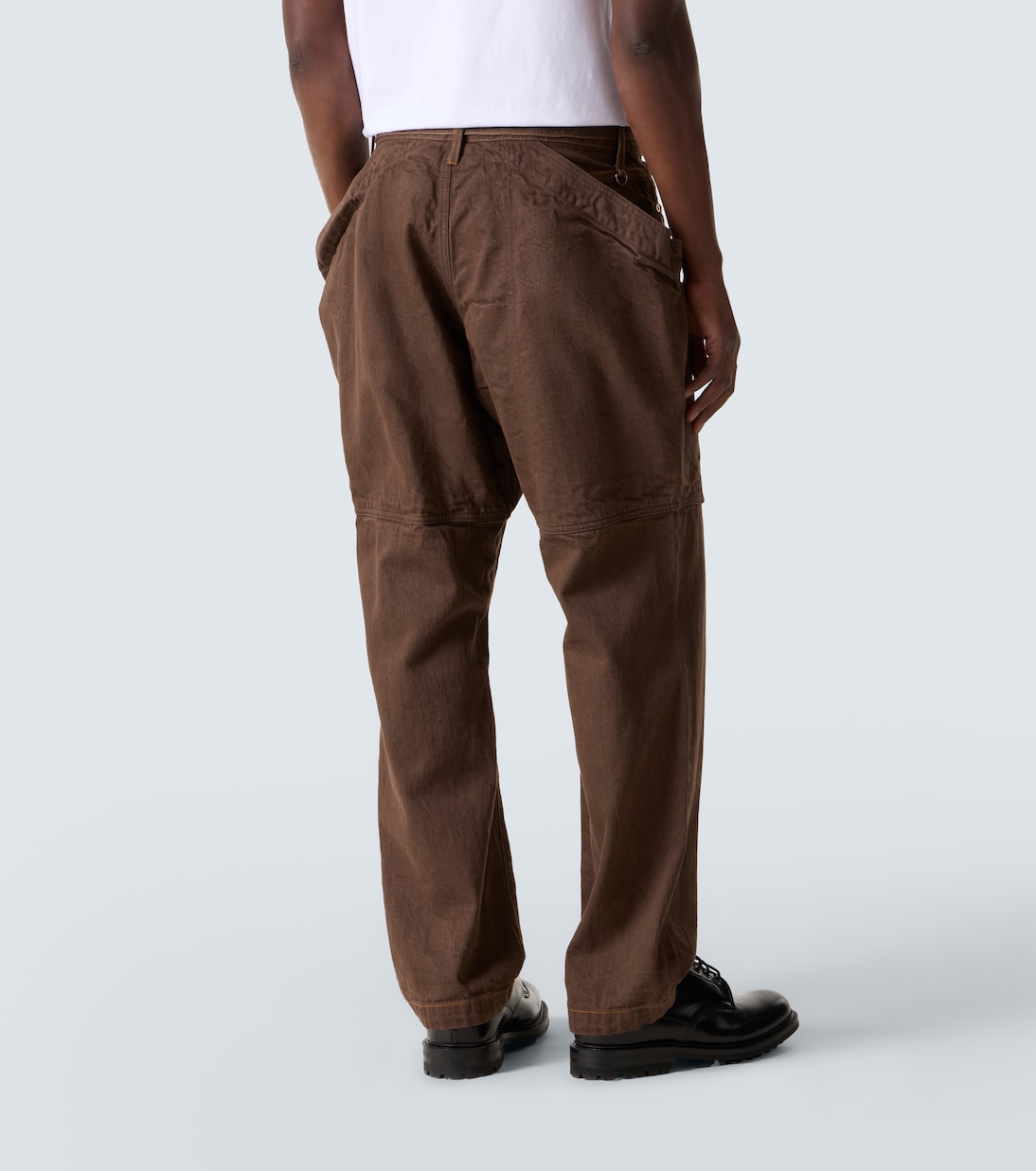 Belted cargo jeans | Sacai