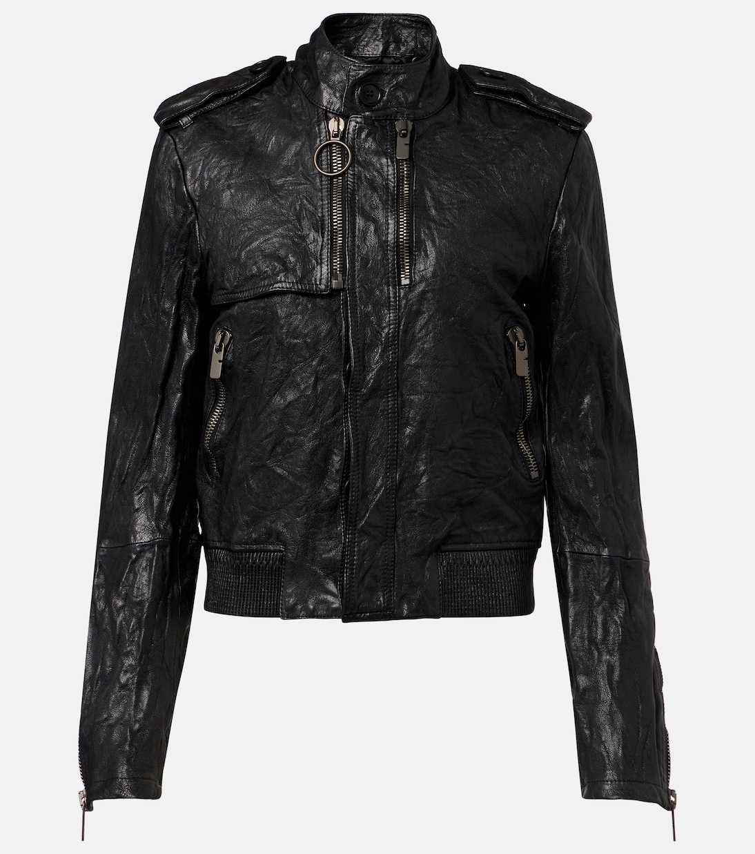 Leather jacket | Burberry