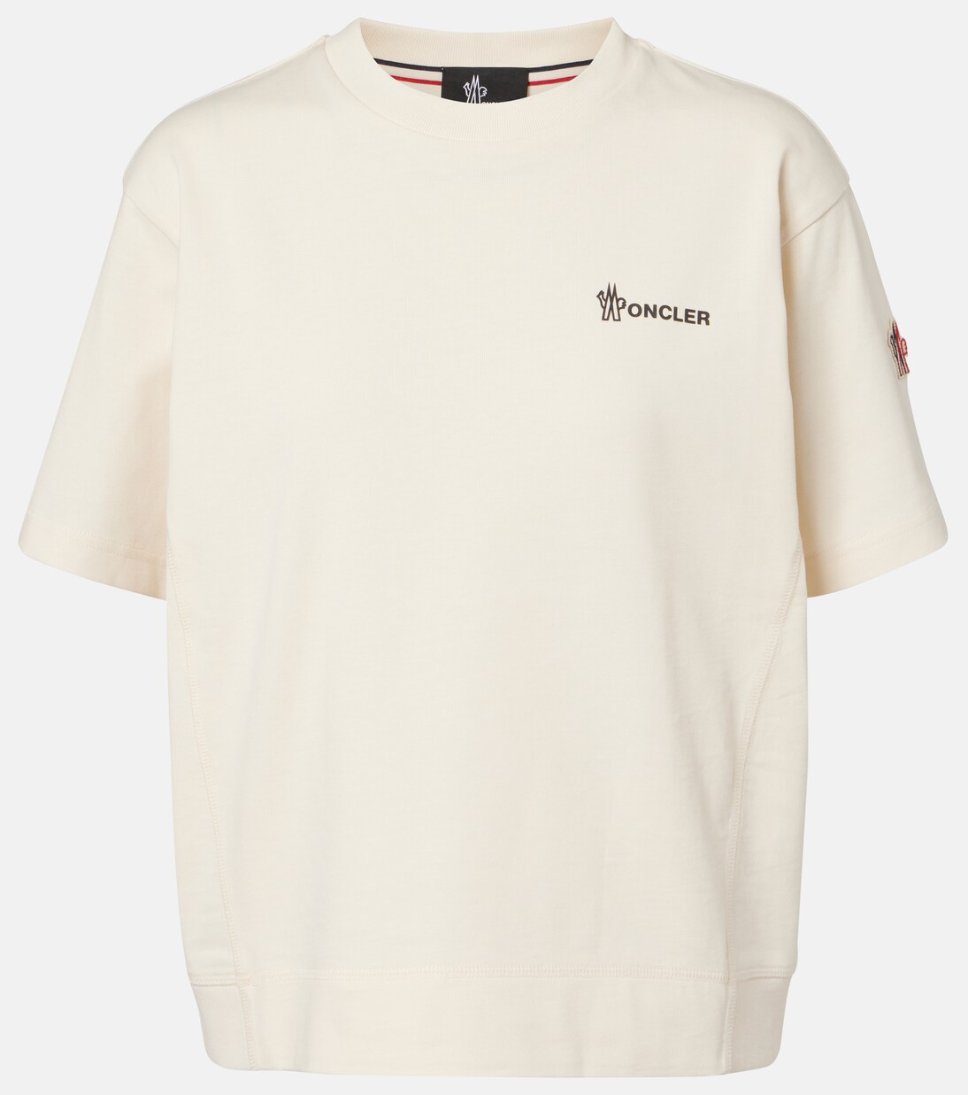 Logo cotton jersey T-shirt | Moncler Grenoble