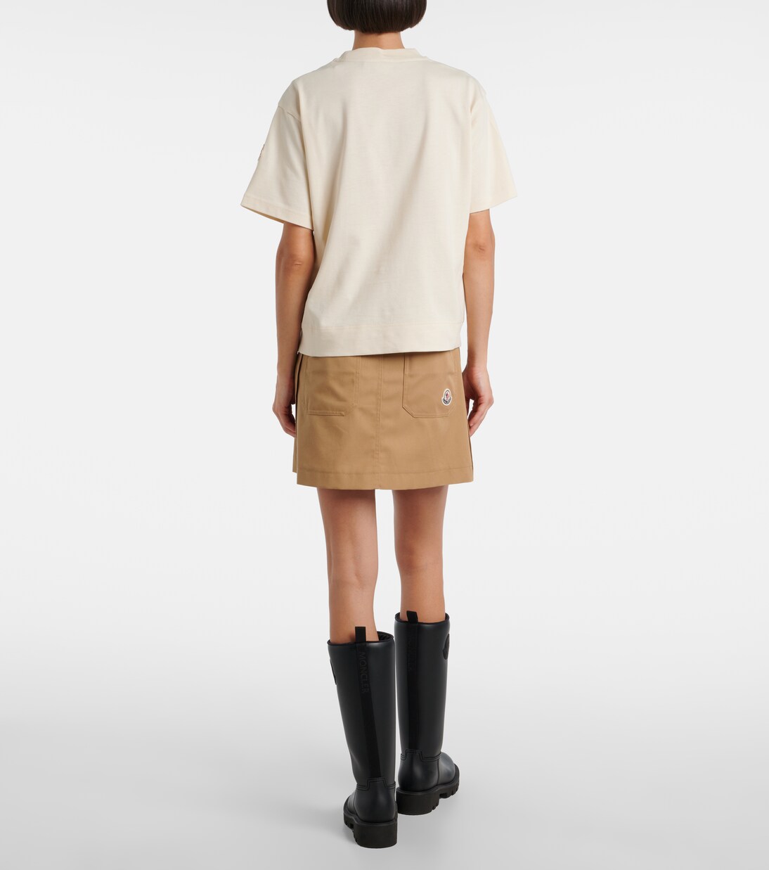 Logo cotton jersey T-shirt | Moncler Grenoble