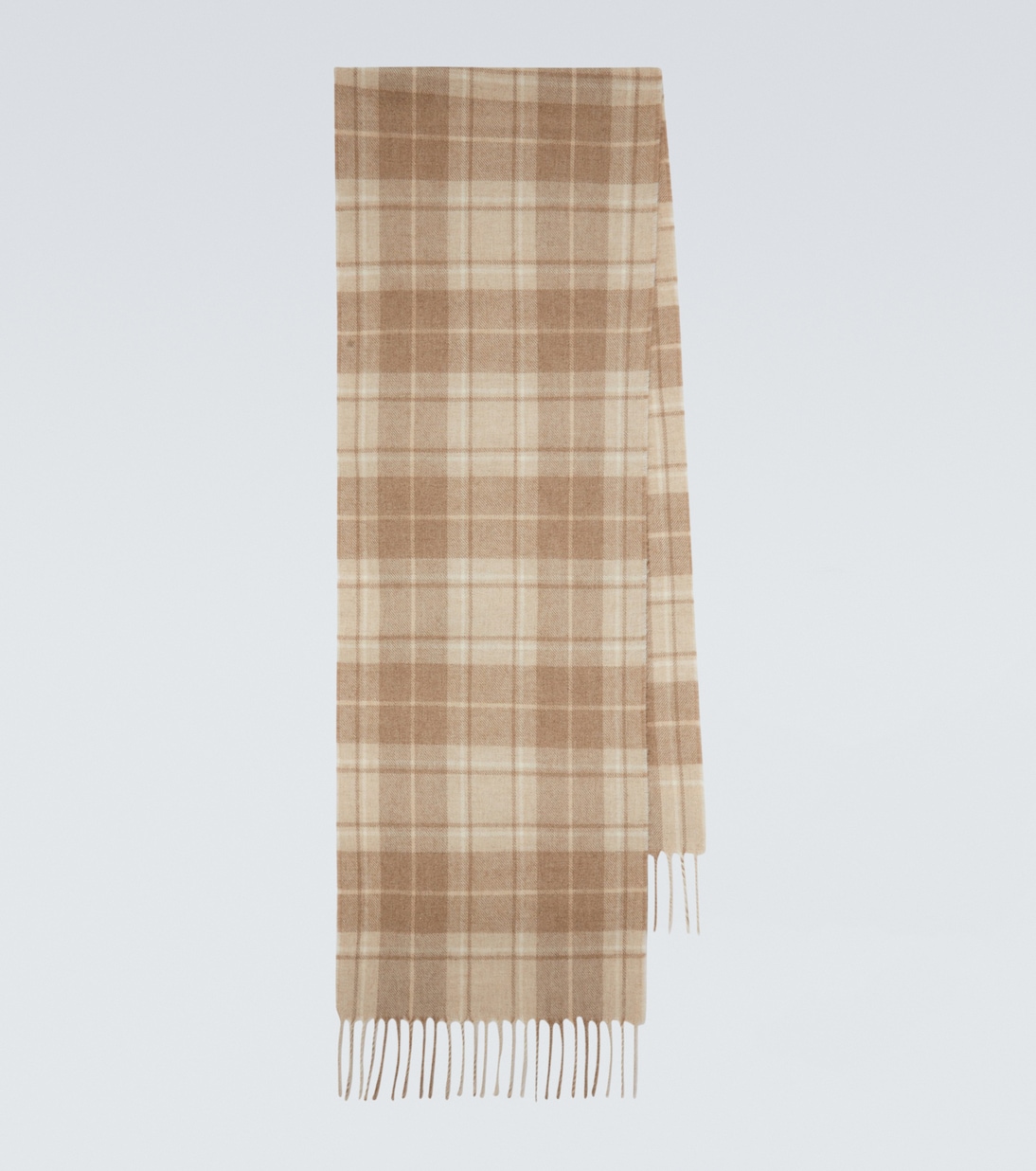 Plaid cashmere scarf  | Dunhill