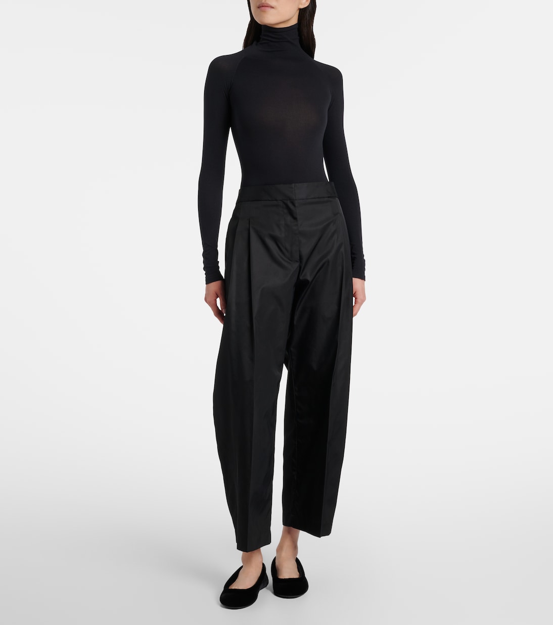 Ballerinas aus Samt | Alaïa