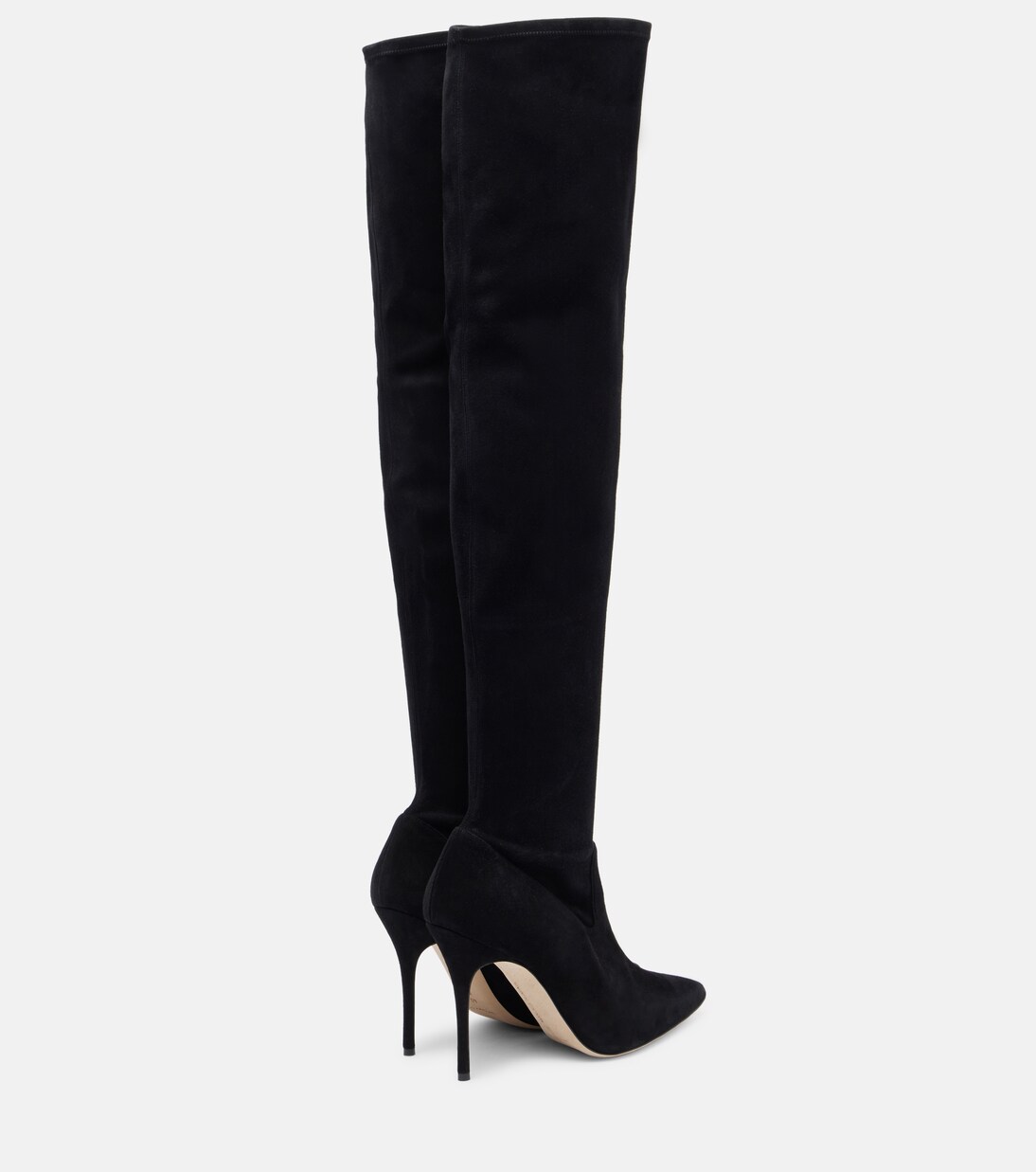 Pascalarehi 105 suede over-the-knee boots | Manolo Blahnik