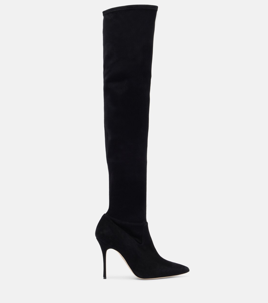 Pascalarehi 105 suede over-the-knee boots | Manolo Blahnik