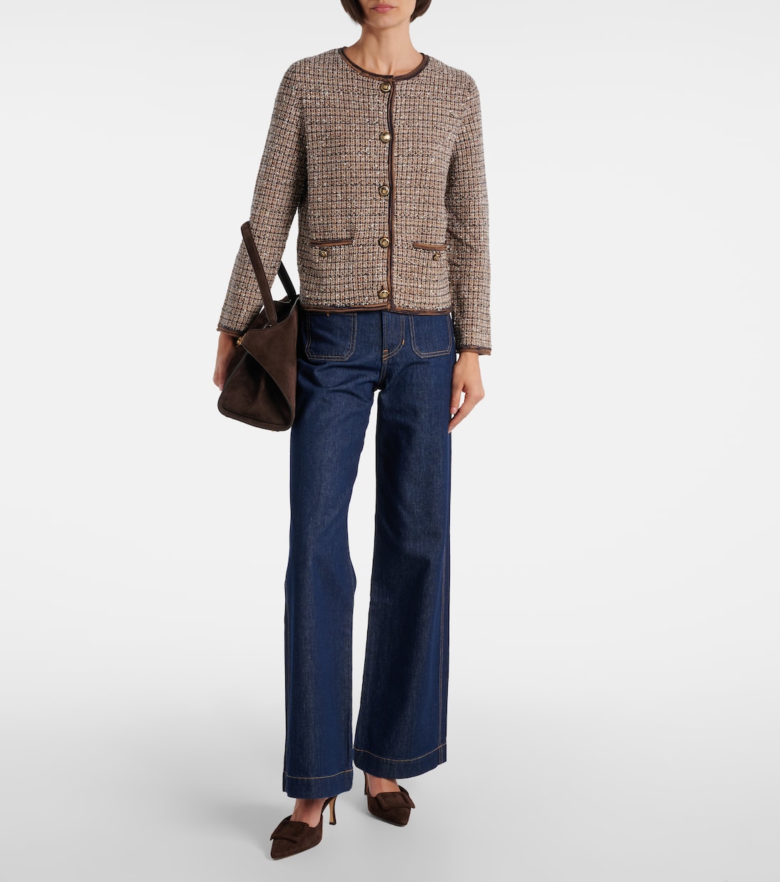 Brisa tweed jacket | Veronica Beard