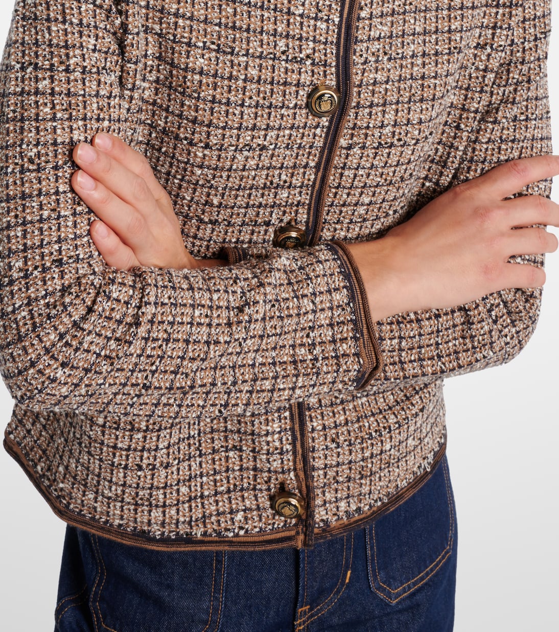 Brisa tweed jacket | Veronica Beard