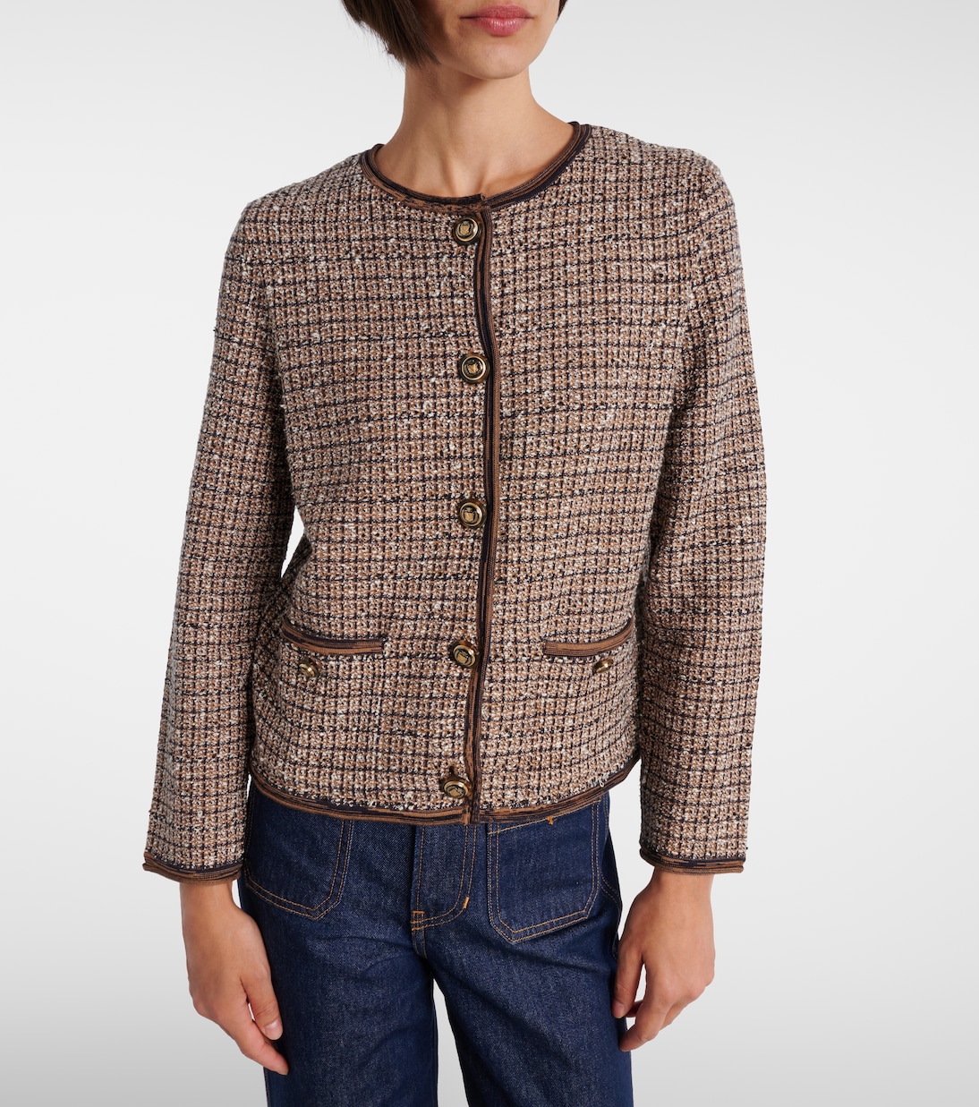 Brisa tweed jacket | Veronica Beard