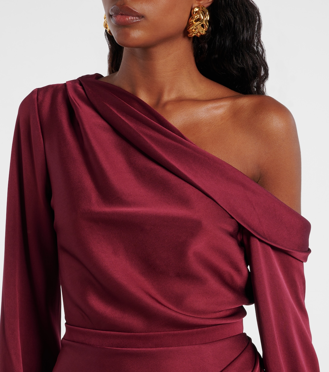 Robe Cameron en satin | Simkhai