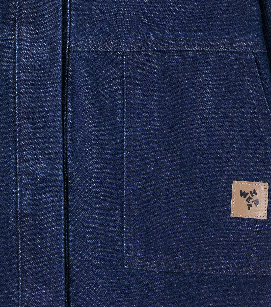 Sola denim jacket | Wheat