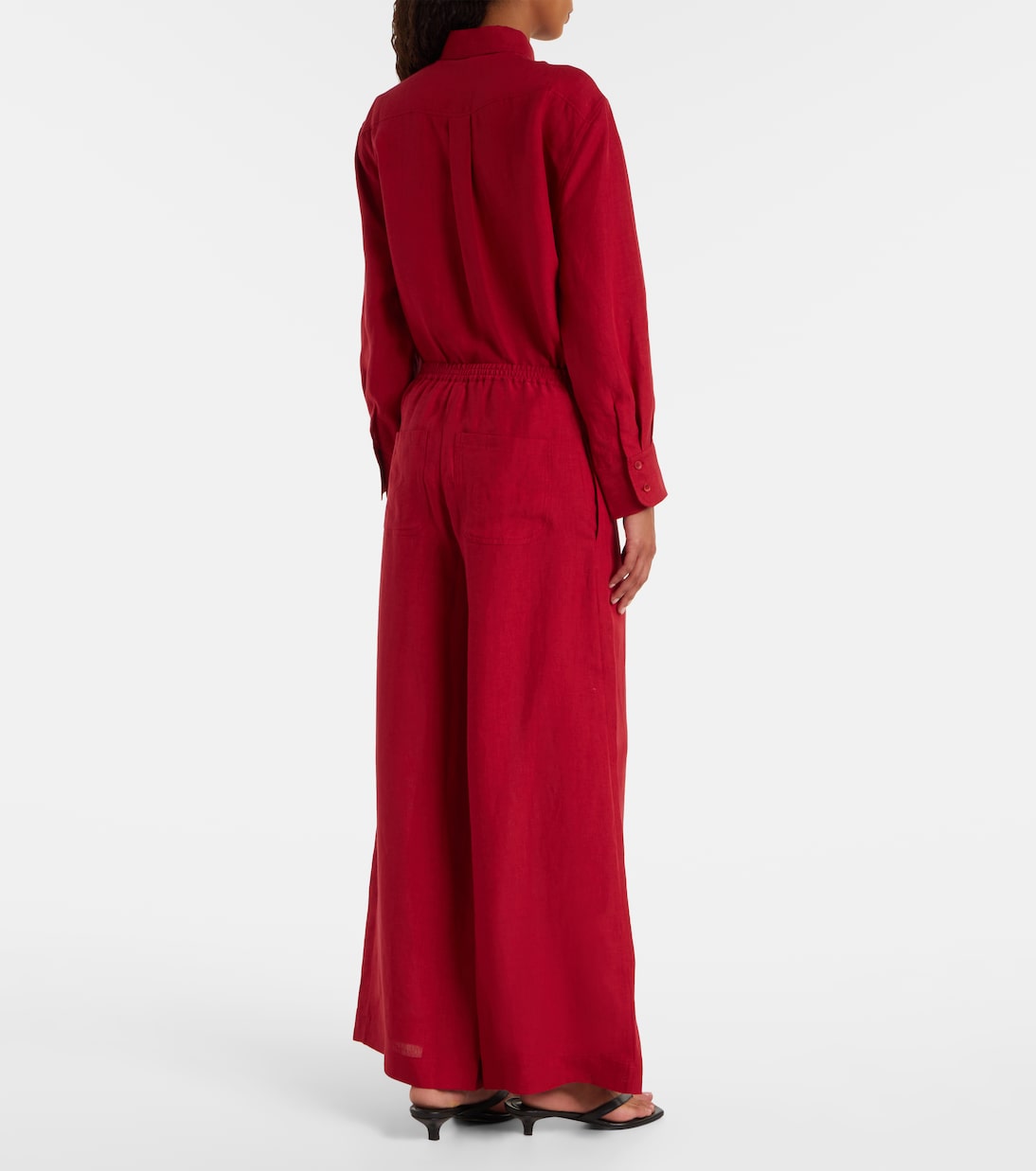 Select linen wide-leg pants | Eres