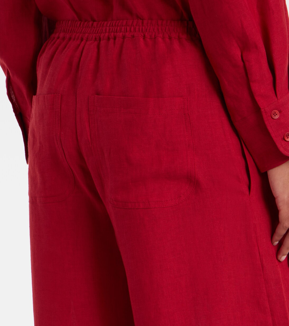 Select linen wide-leg pants | Eres