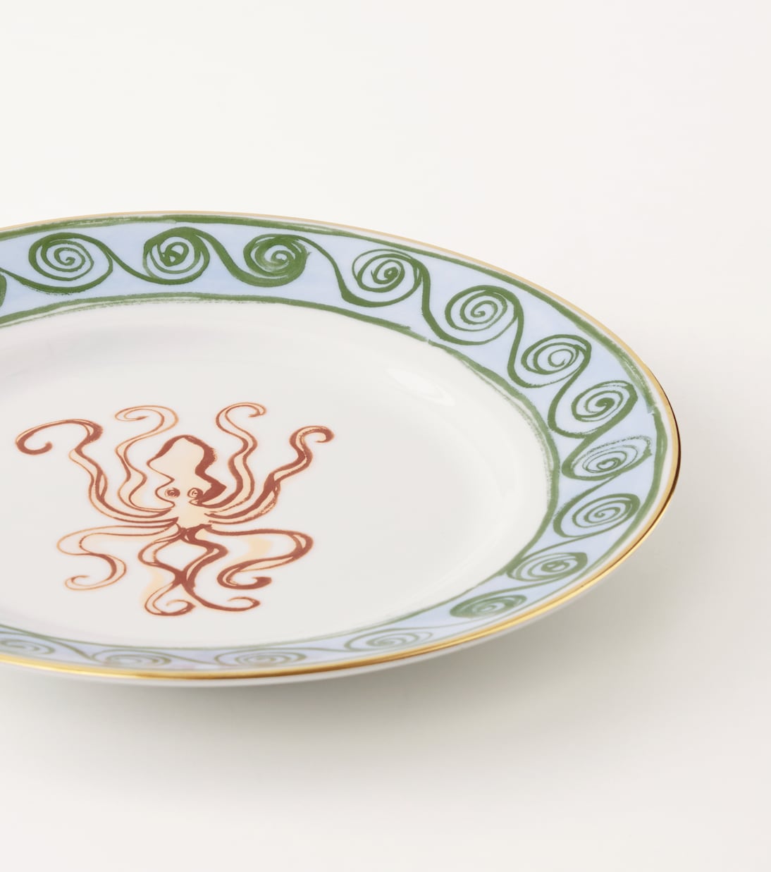 Il Viaggio Di Nettuno porcelain dinner plate | Ginori 1735