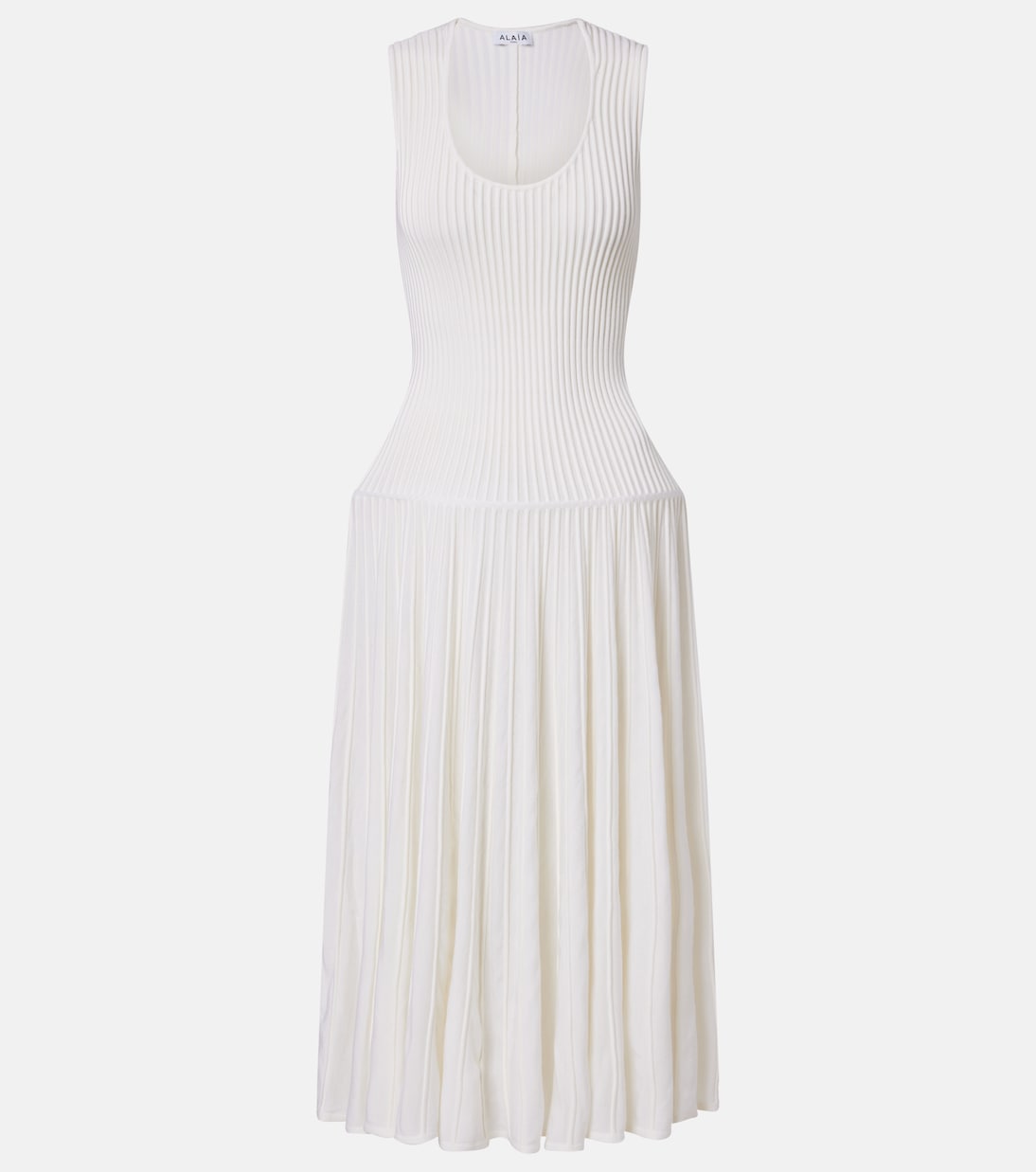 Wool-blend maxi dress | Alaïa