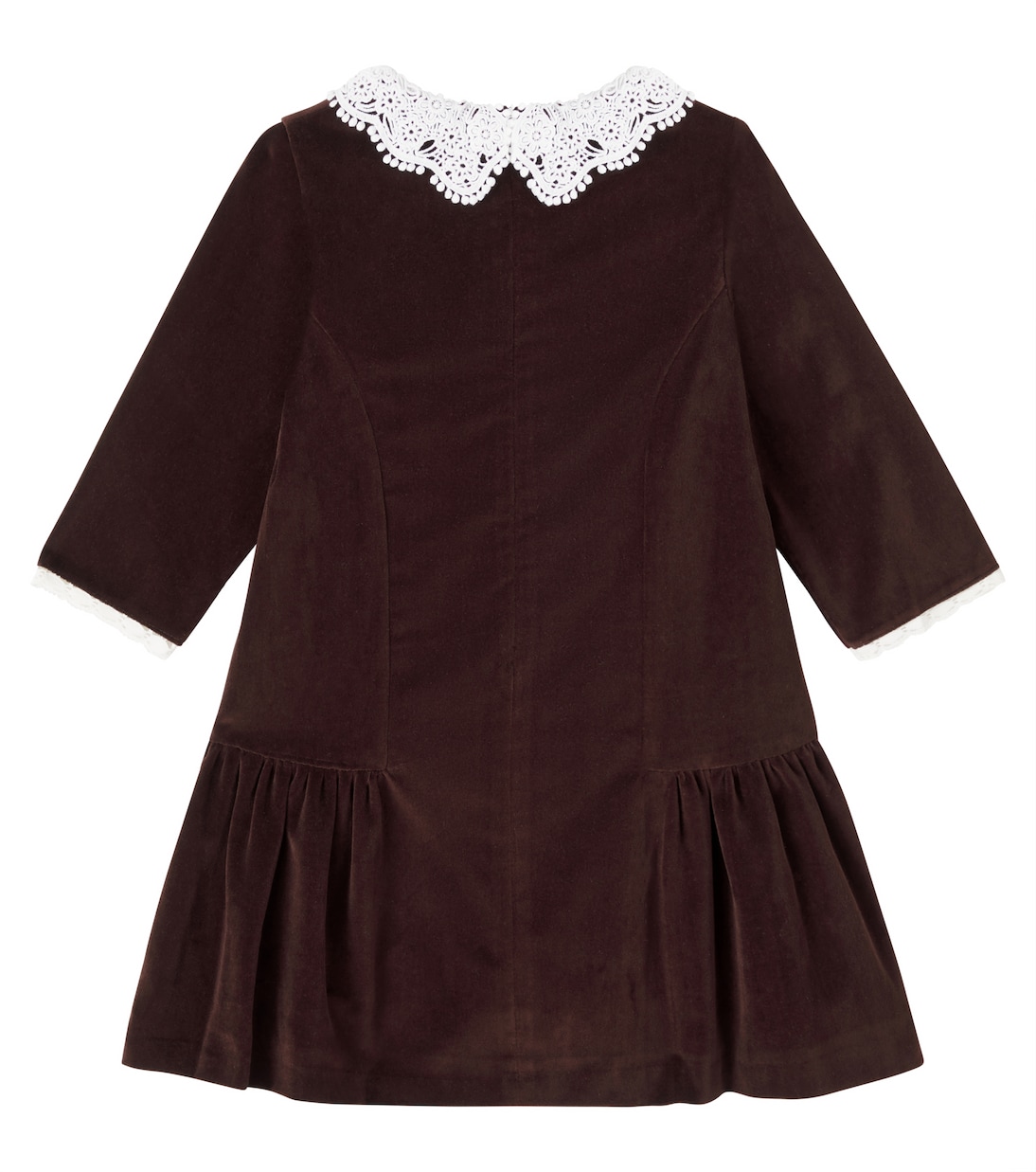 Kleid aus Baumwollsamt | La Coqueta